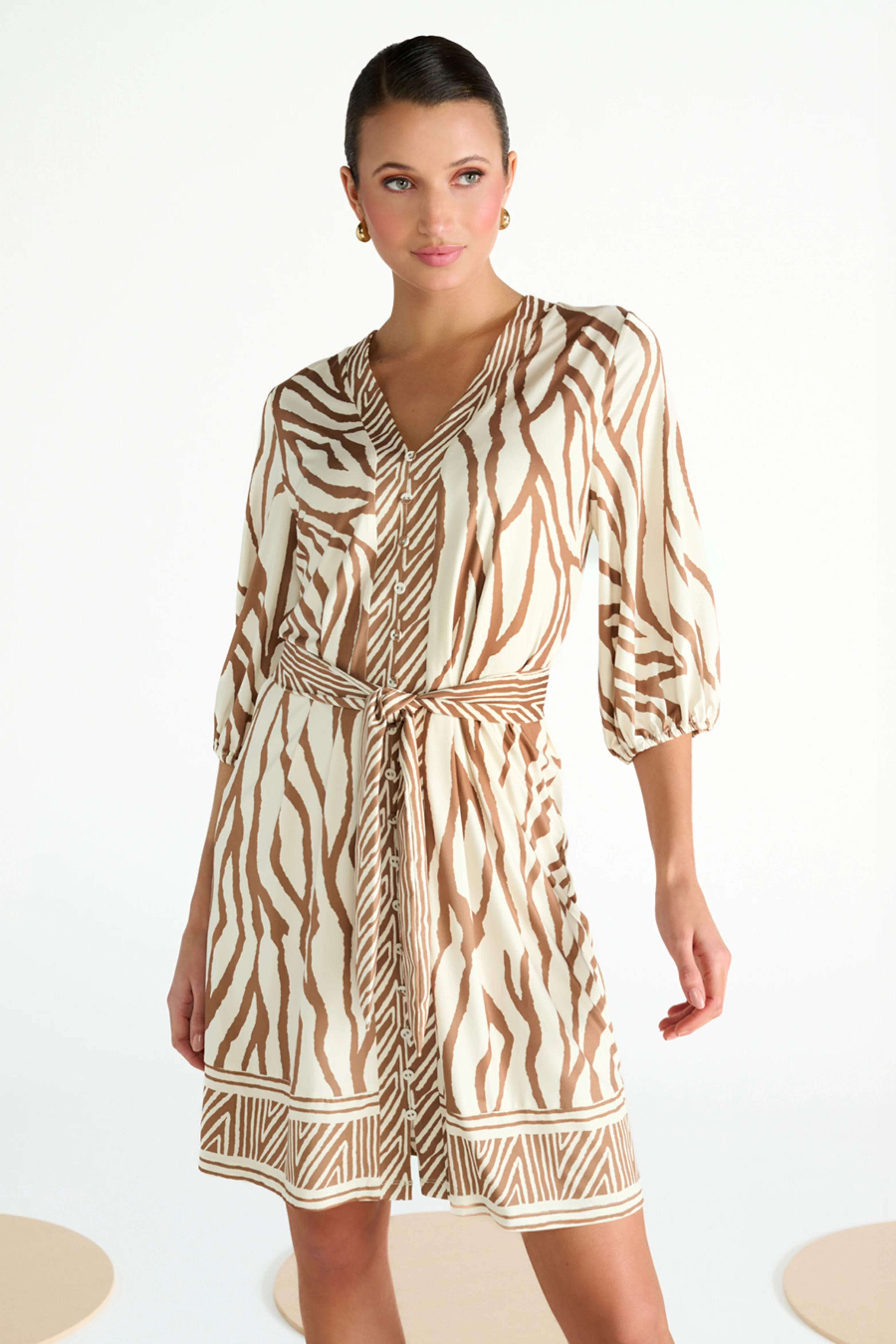 Jurk Met Design C208-P077