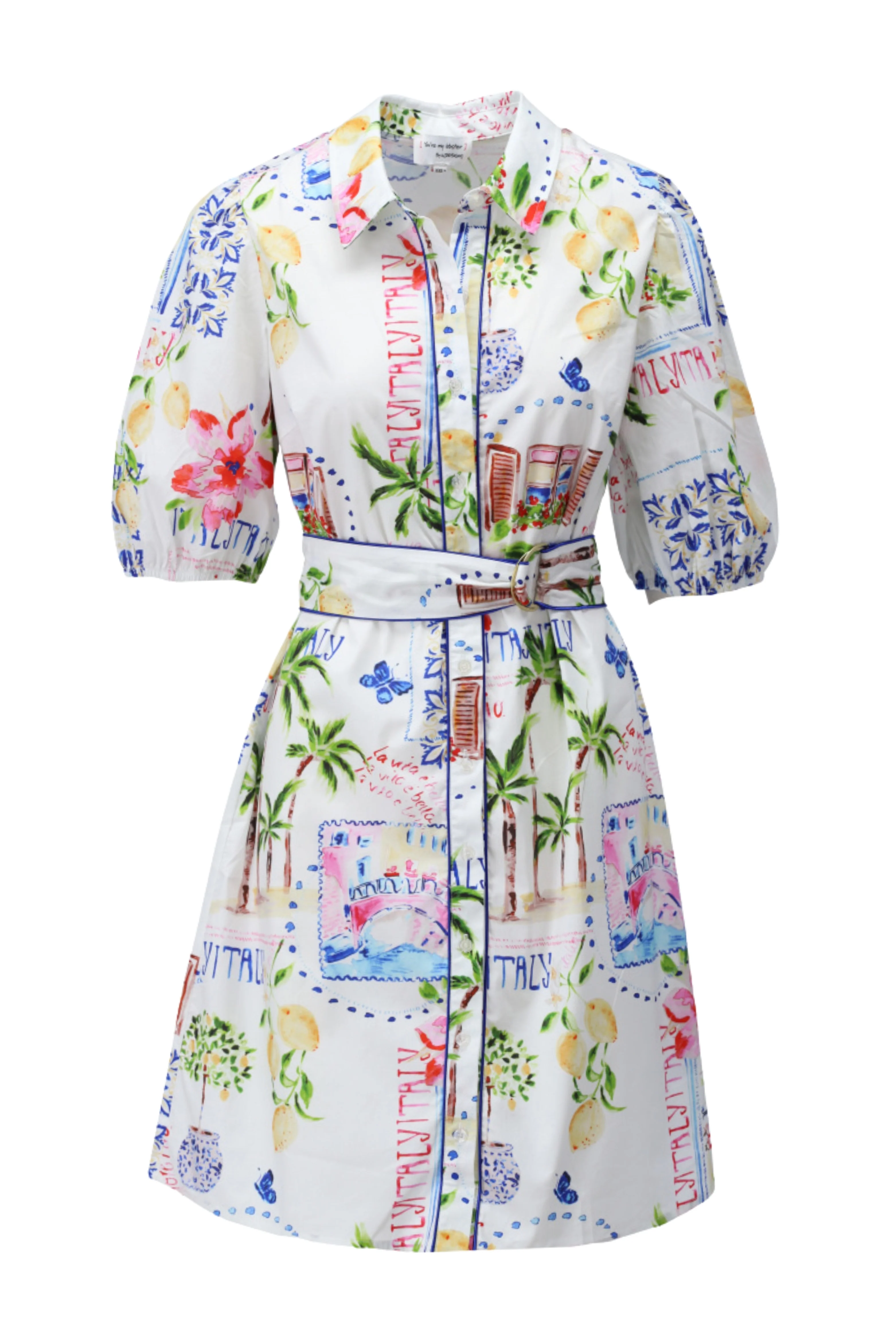 Jurk Met Design C360L-P087 - Image 2