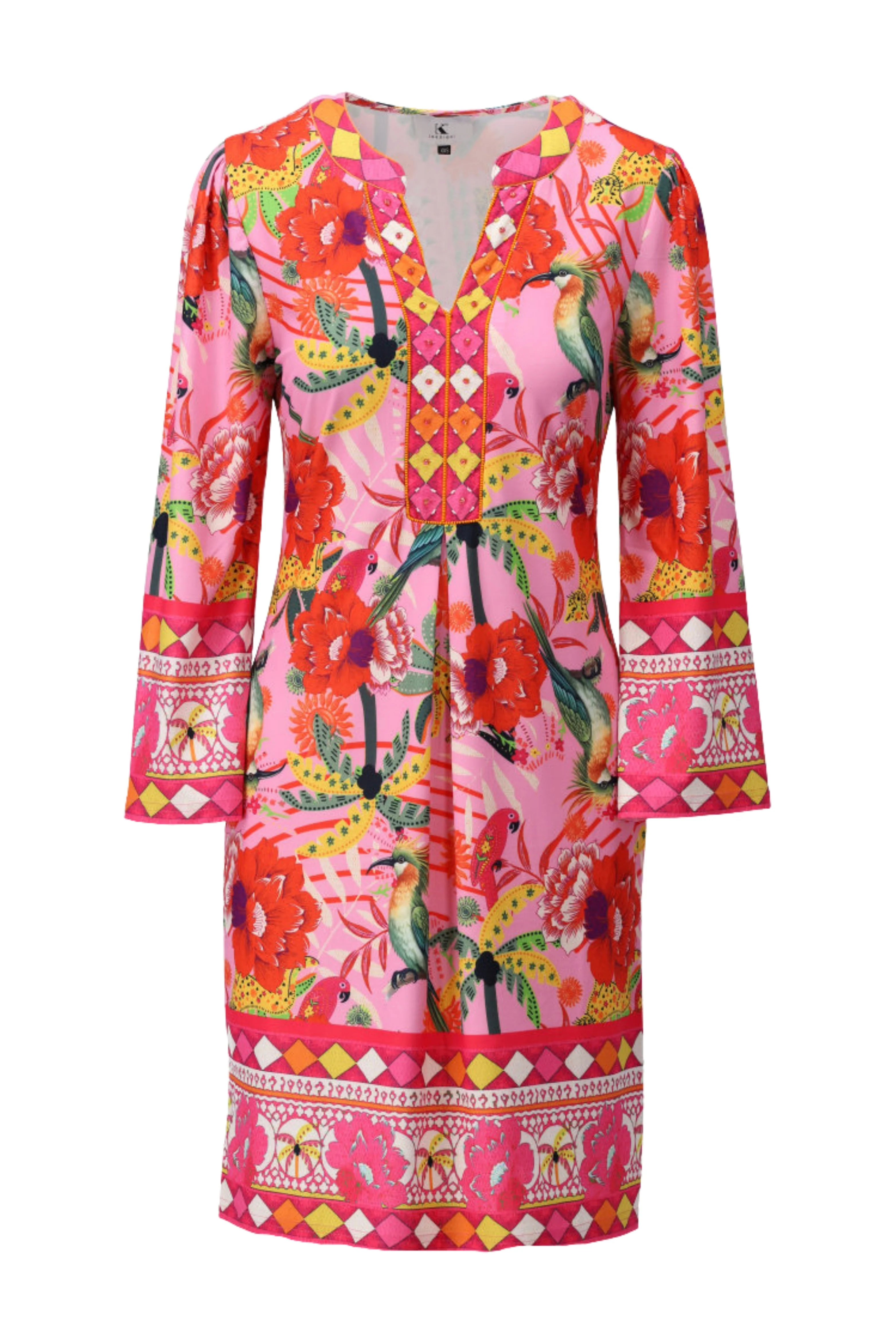 Jurk Met Design C411-P136 - Image 3