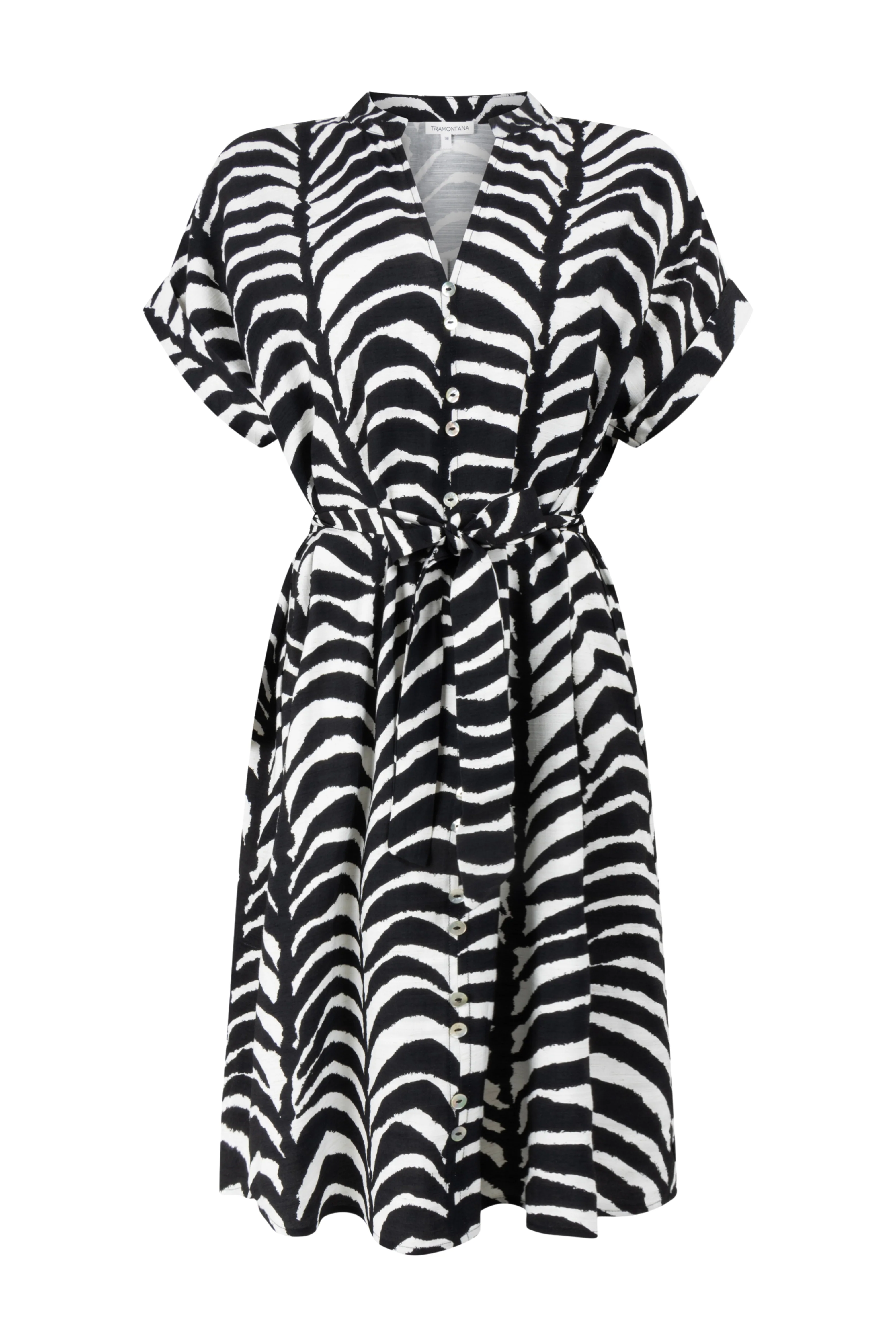 Jurk Palm Eclipse Print Blacks C28-20-501 4 - Image 2