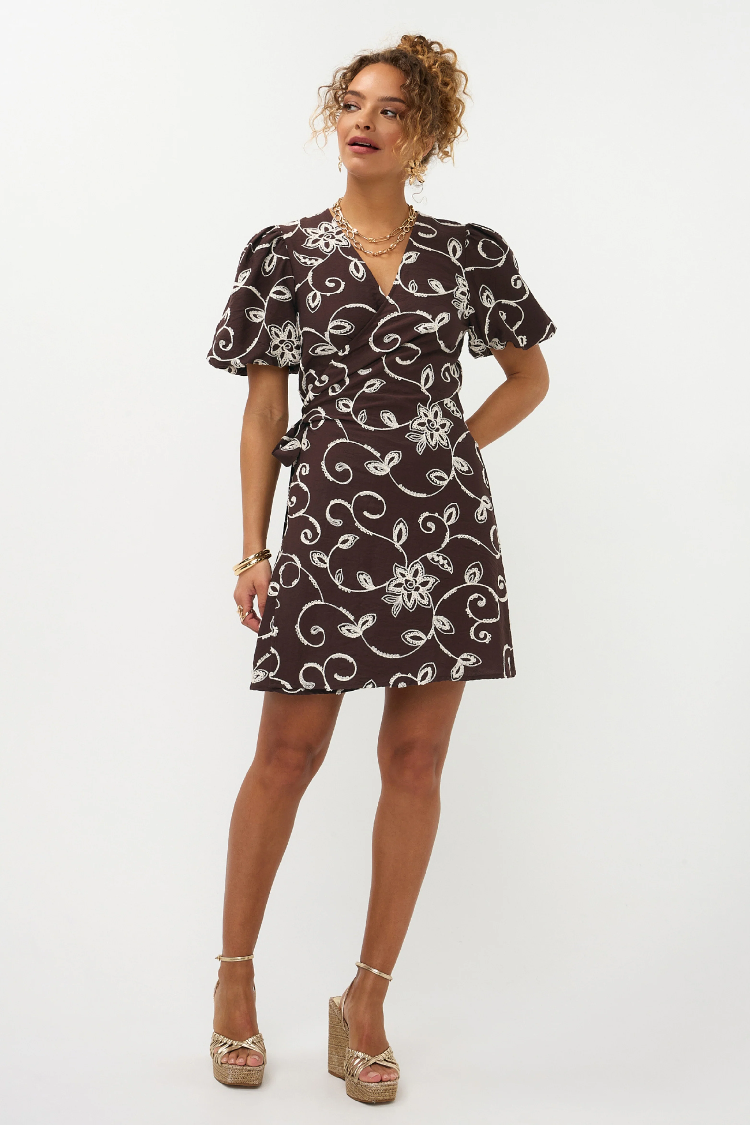 Jurk Saphira Dark Brown - Image 6