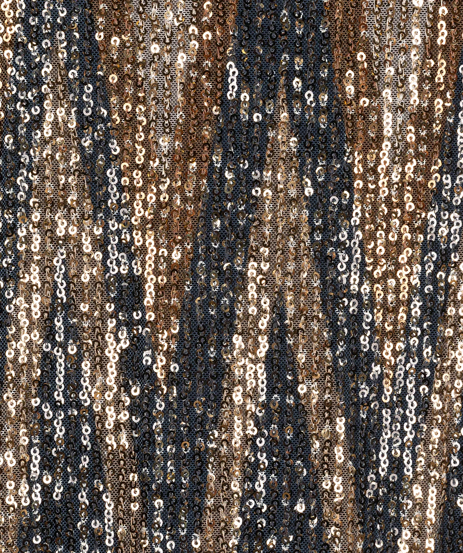 Jurk sequins zigzag print W24.08704 - Image 3