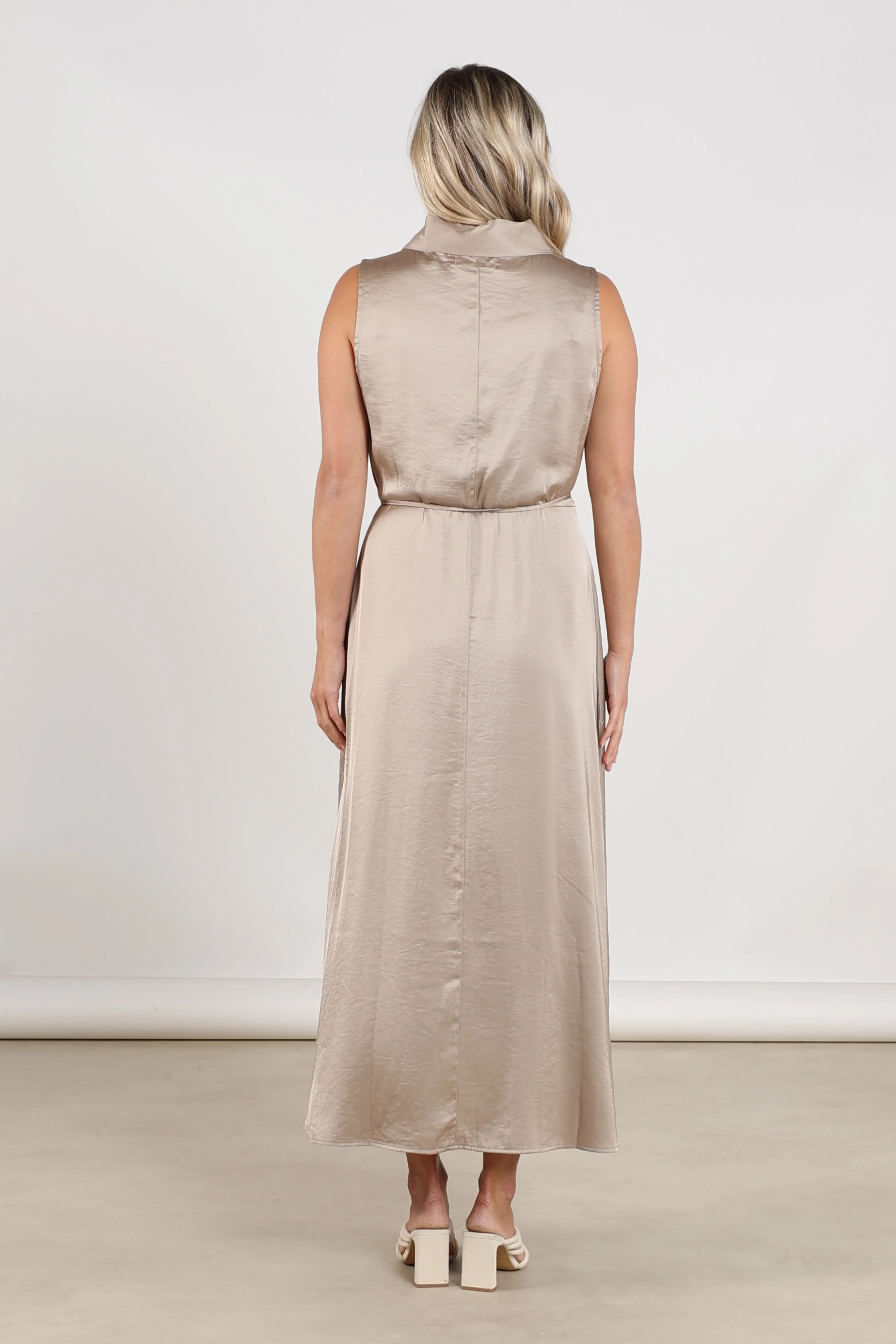 Jurk Violet Silky Fango NKS14018 - Image 5