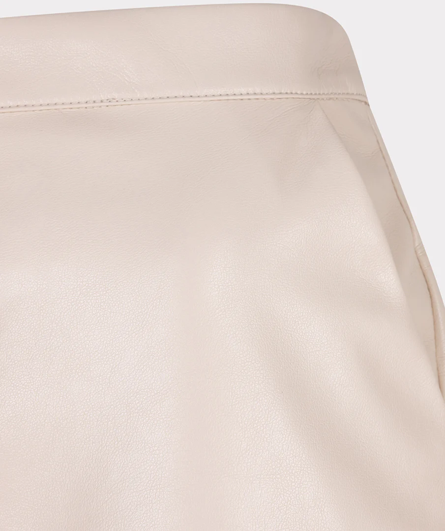 Rok Front Split Super Soft Vegan Light Sand F25.11509 - Image 3