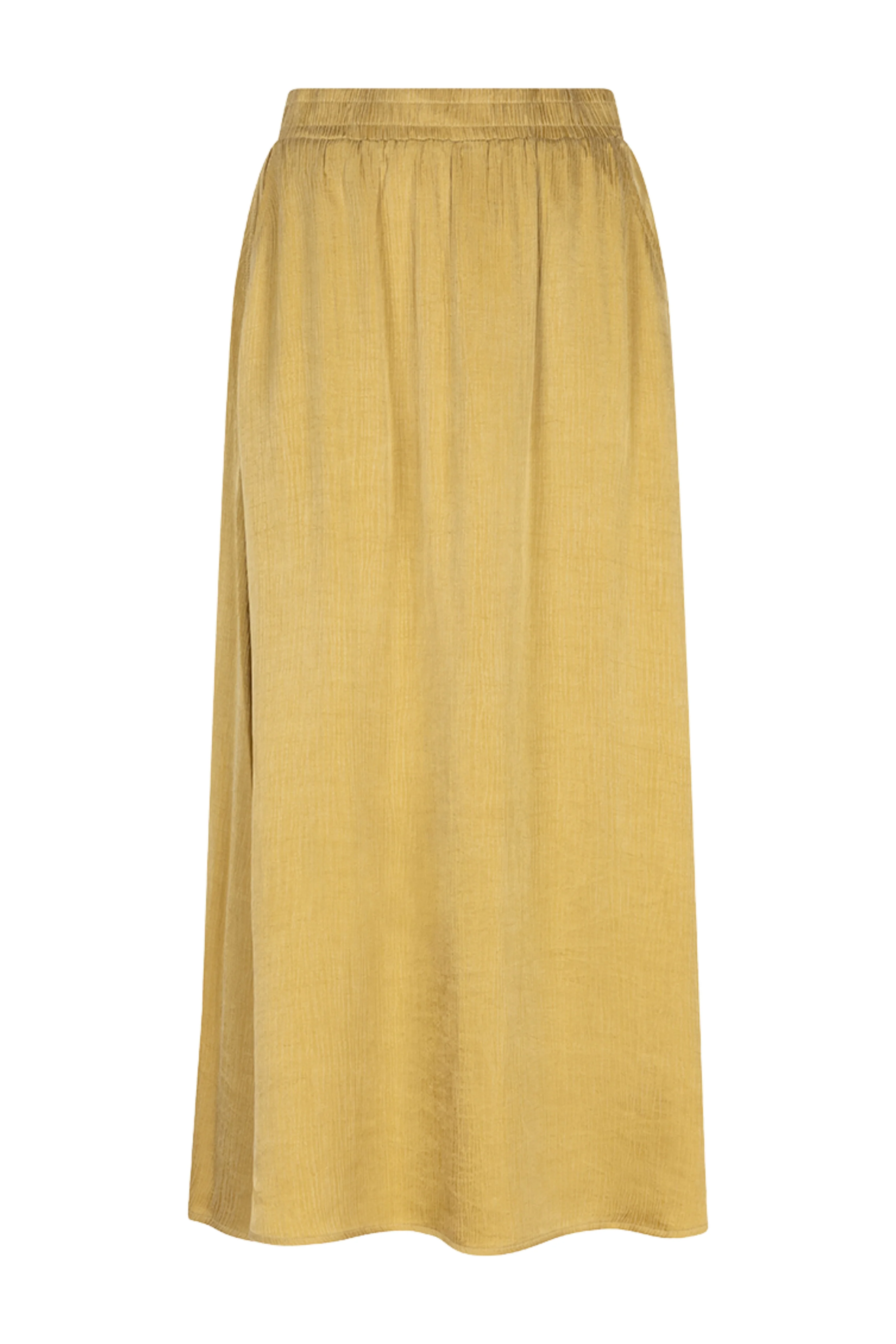 Rok Long Crinkle Cupro Golden Olive F25.05518 - Image 4
