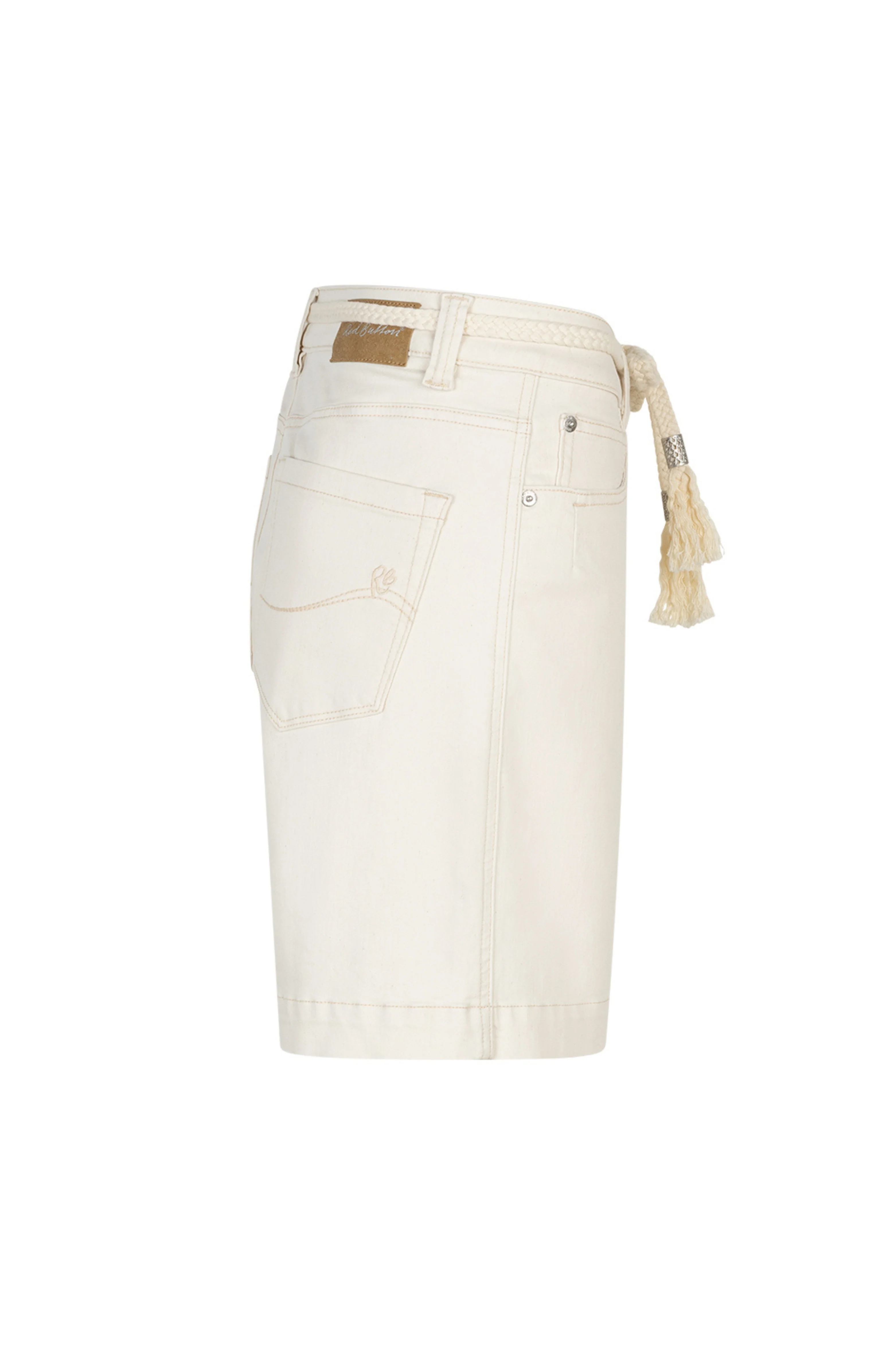 Short Colette Belt Ecru SRB4946 - Image 6