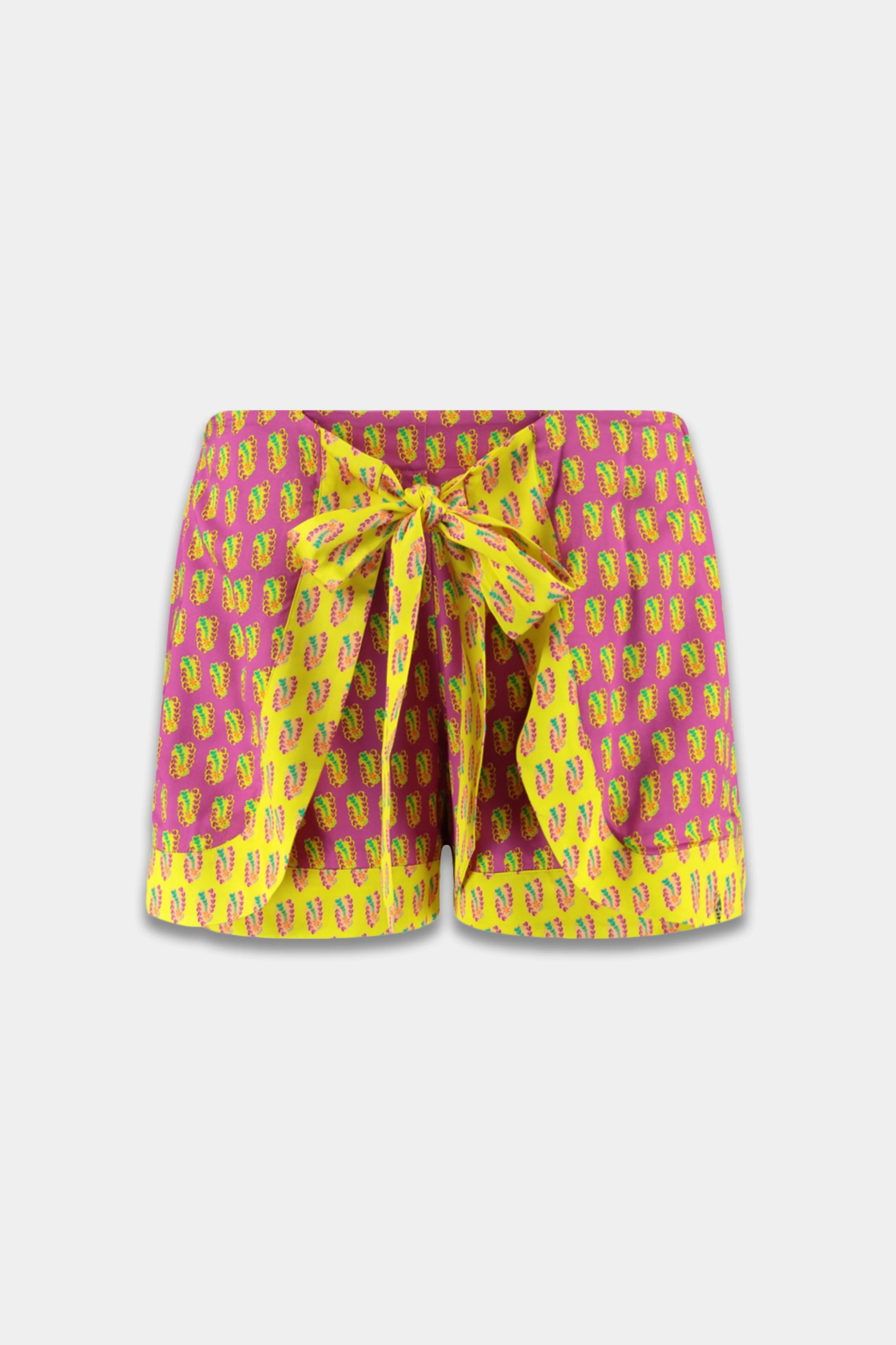 Short Mila Hearts Bouquet Lime HS25J102 - Image 3