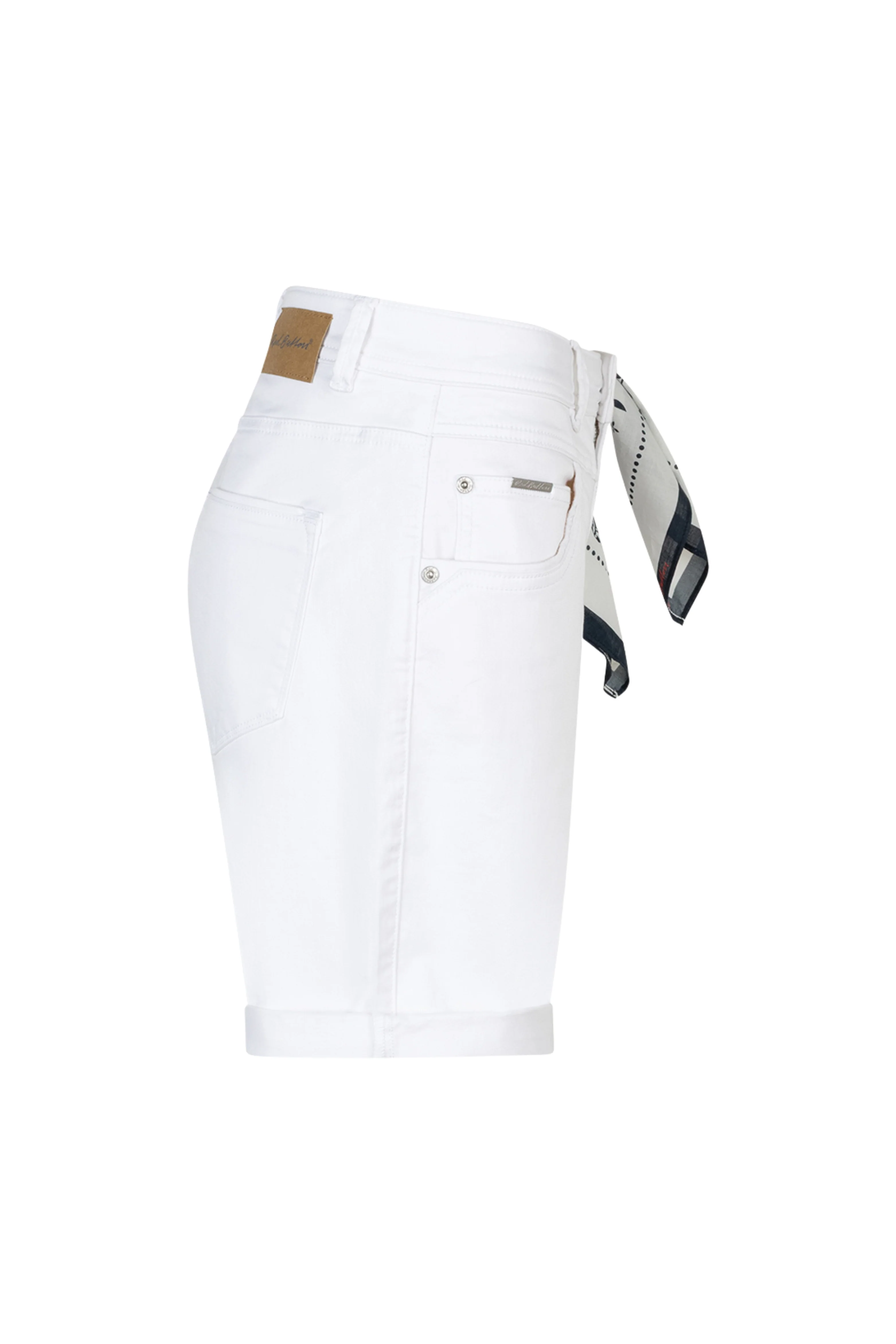 Short Relax Jog White & Scarf SRB4930 - Image 6