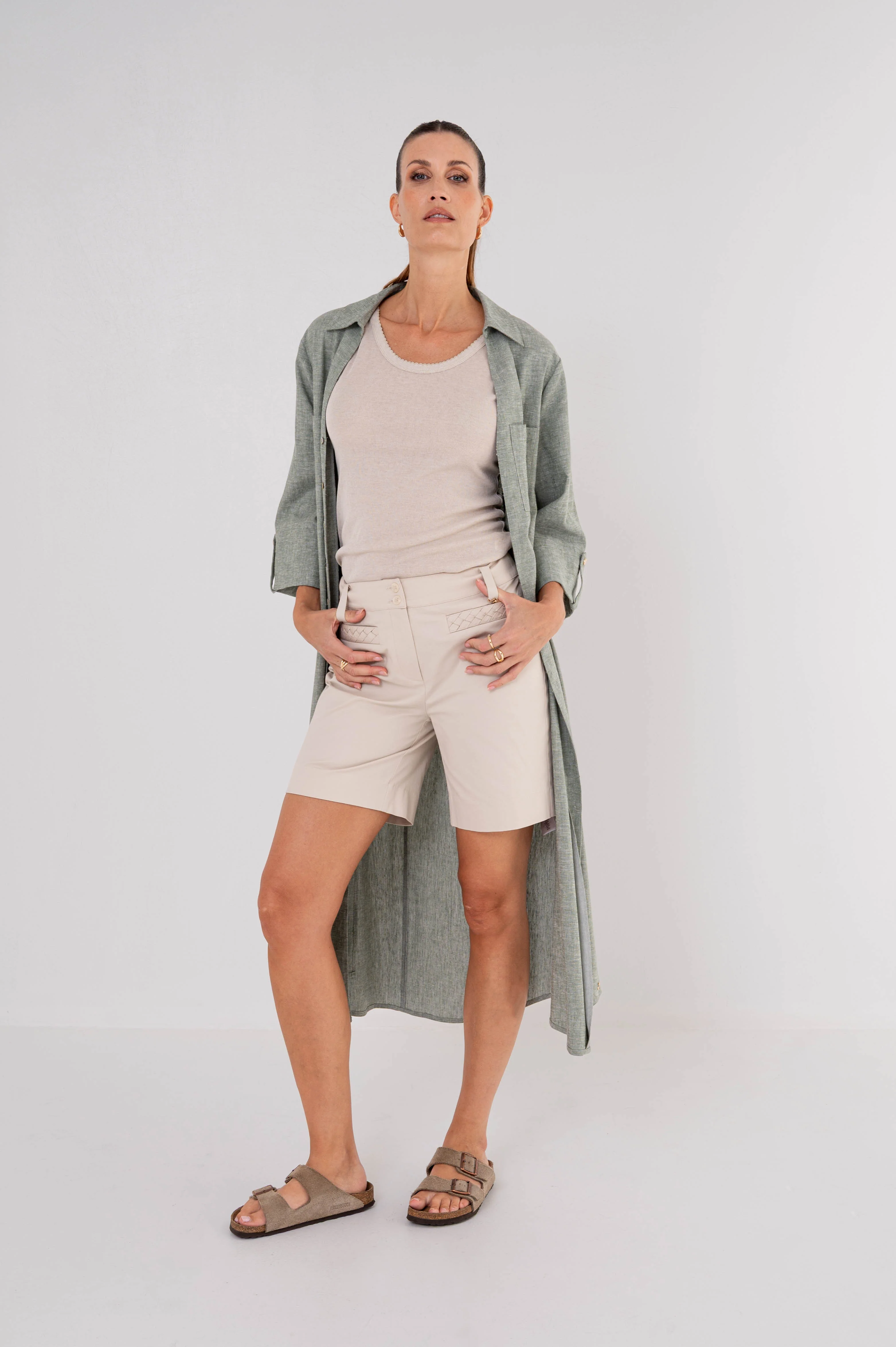 Short Thannie Light Sand - Image 4