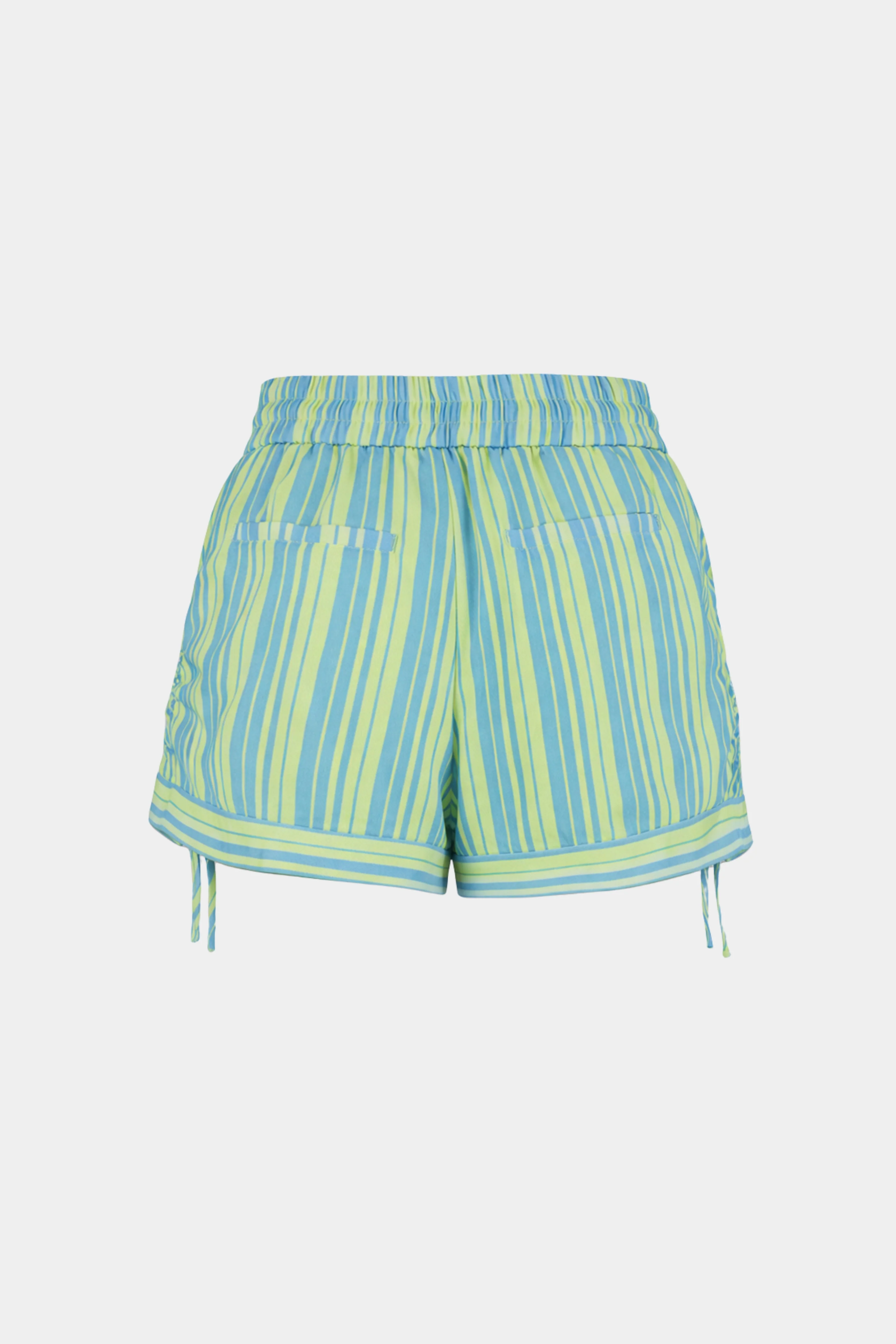 Short Yessie Blue Yellow Stripe HS6P110 - Image 4