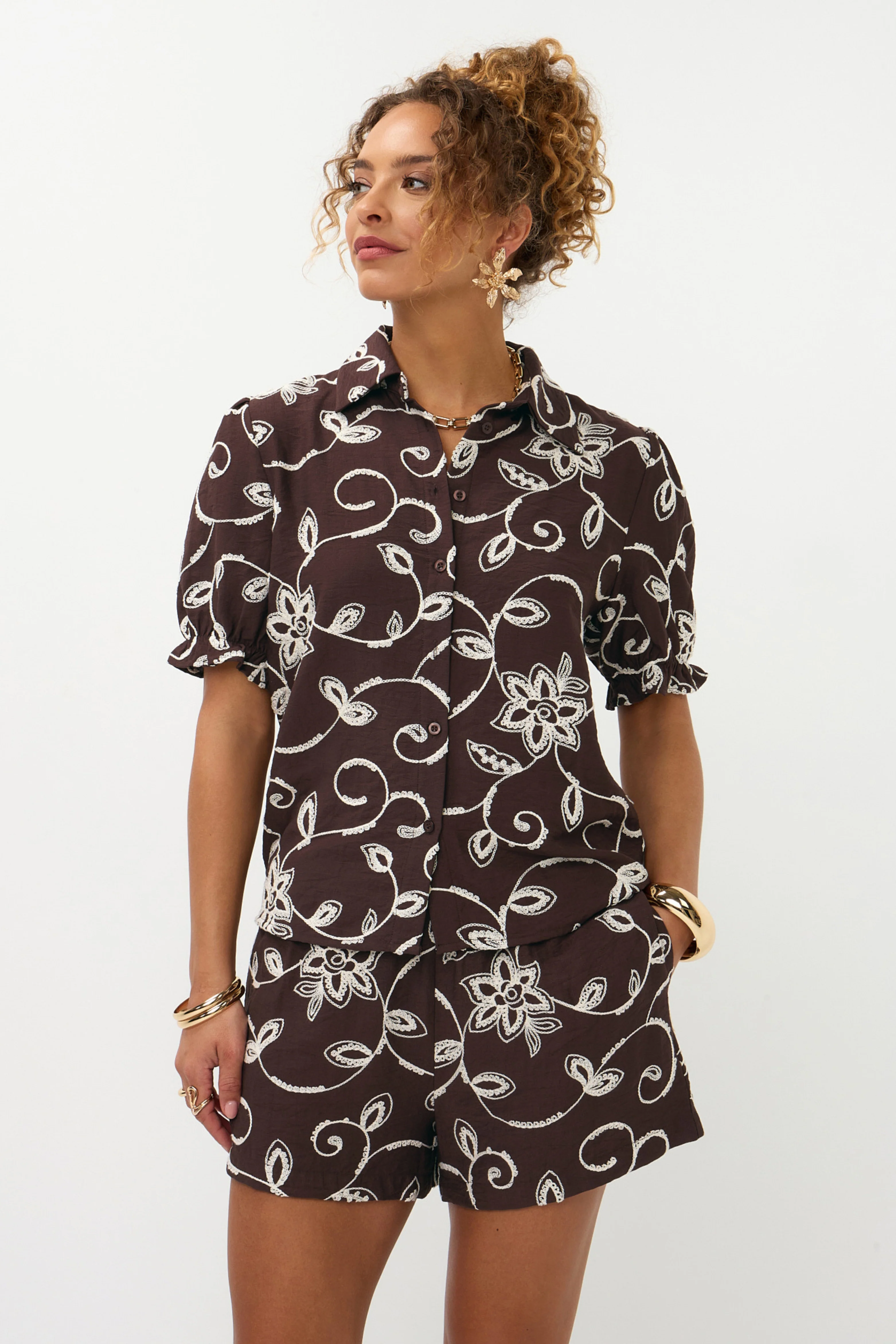 Short Zoey Dark Brown - Image 6