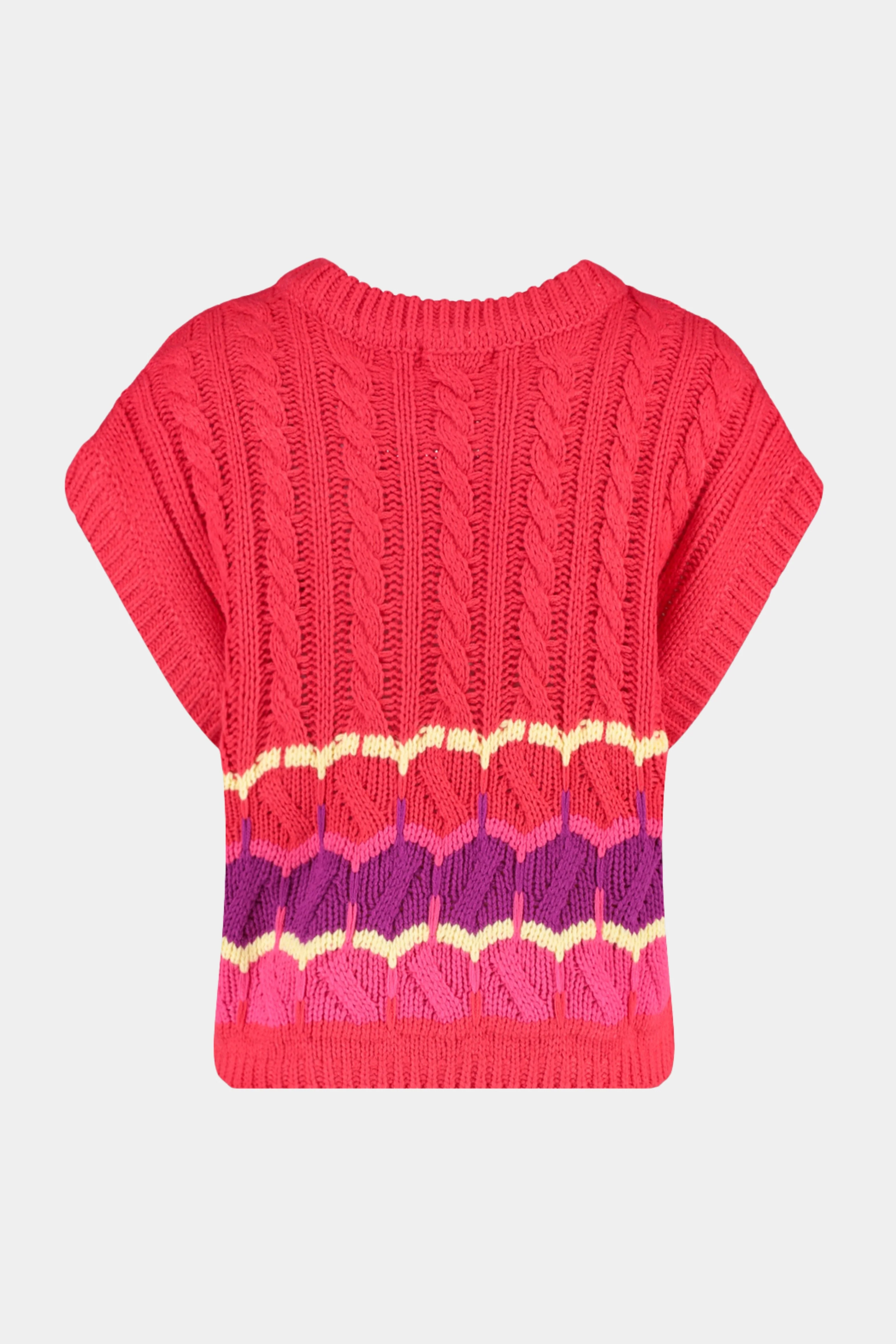 Spencer Nonna Multi Spicy Red SS25P404 - Image 4