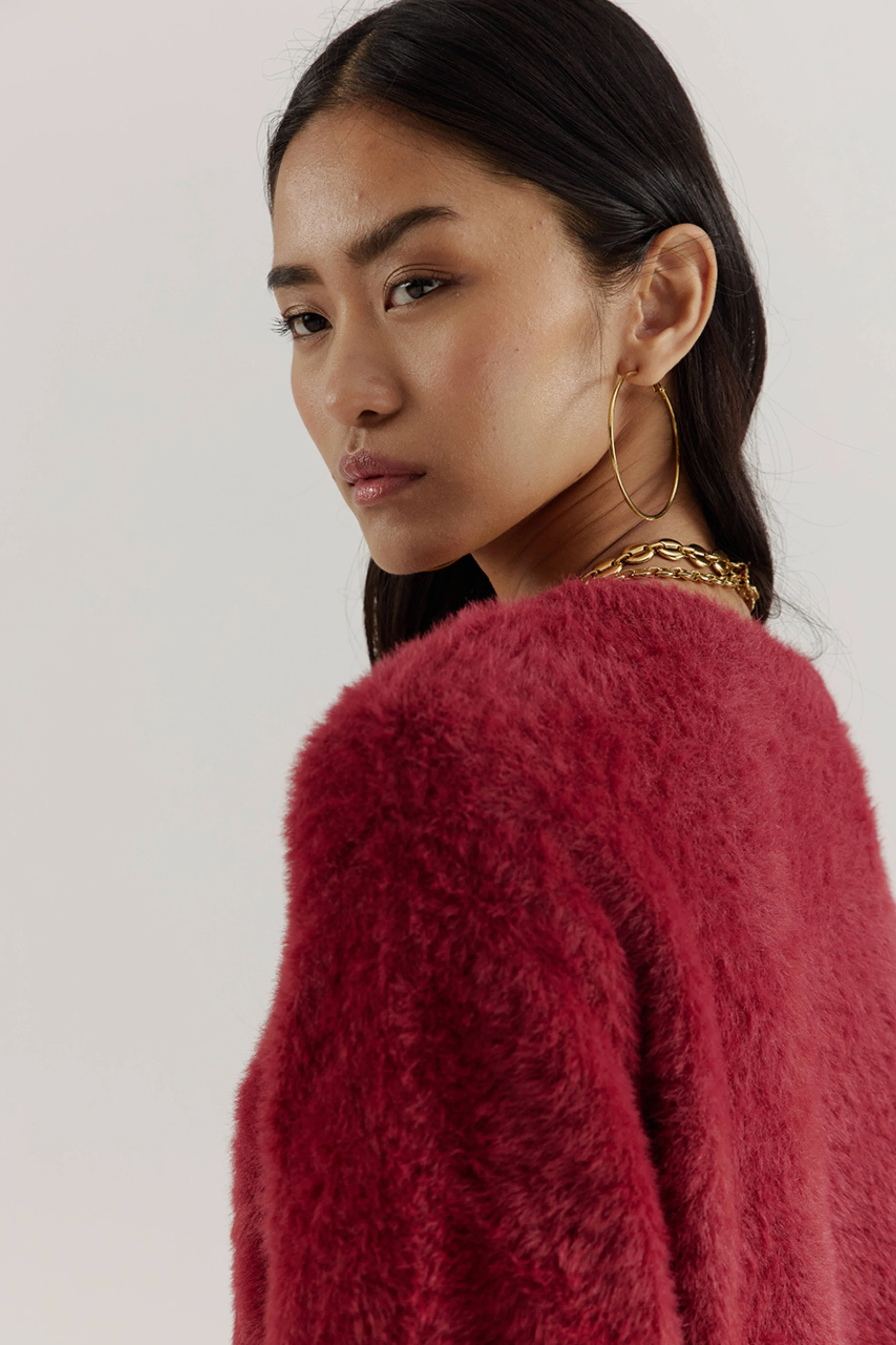 Sweater Nina Ruby Red AW25W502 - Image 4