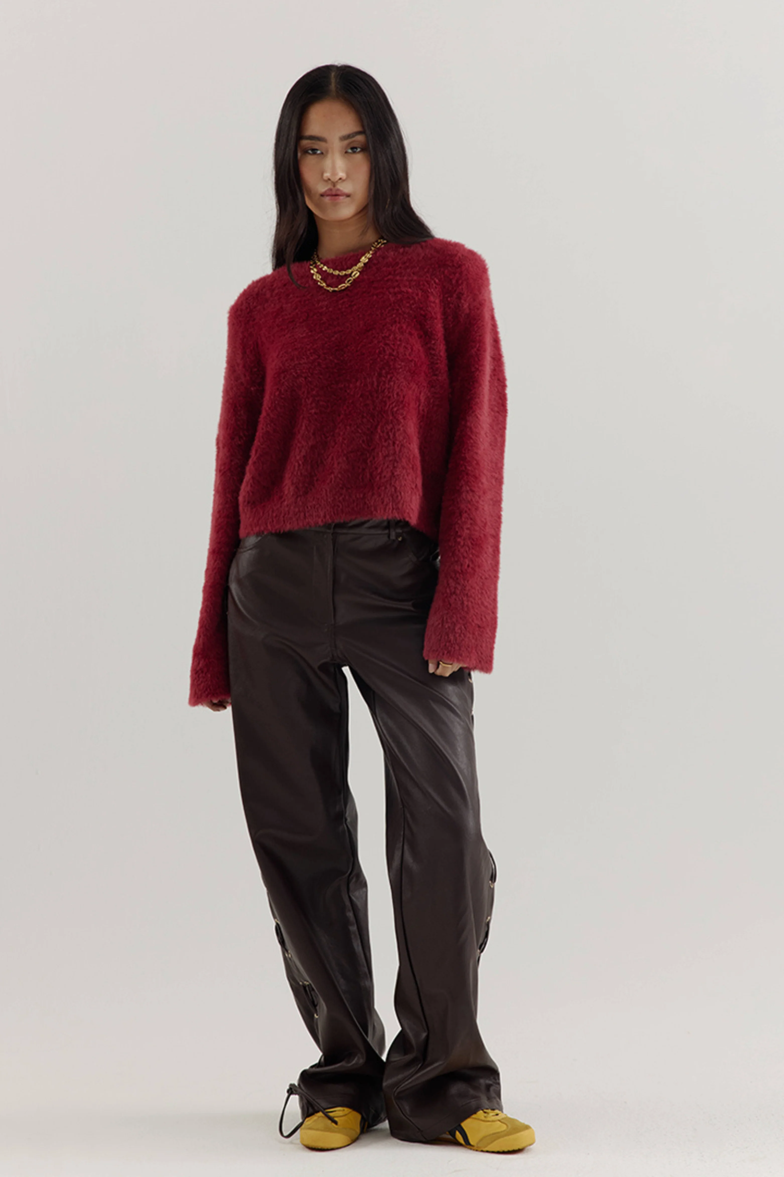 Sweater Nina Ruby Red AW25W502 - Image 6