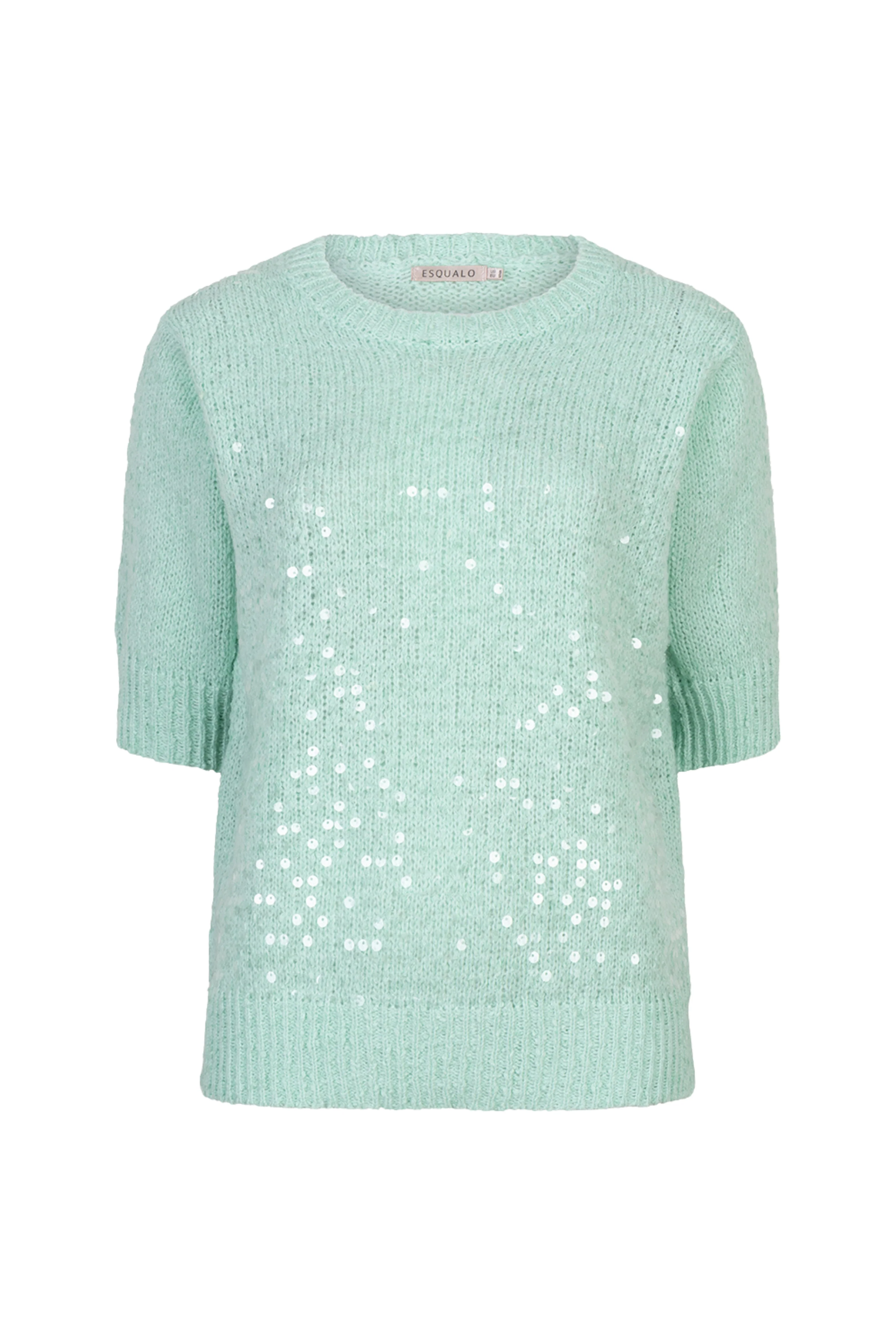 Sweater Sequins Light Mint SP26.02004 - Image 2