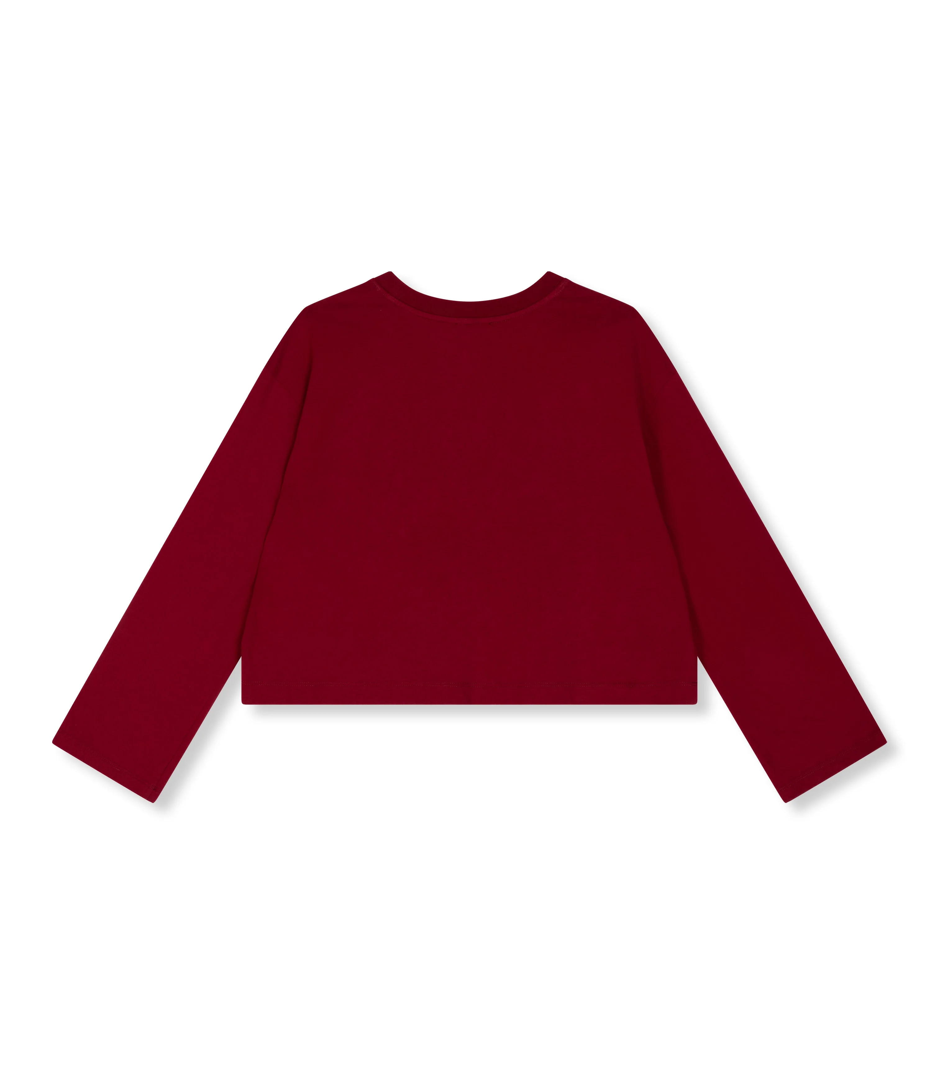 Sweater Stevie Cropped Bordeaux - Image 4