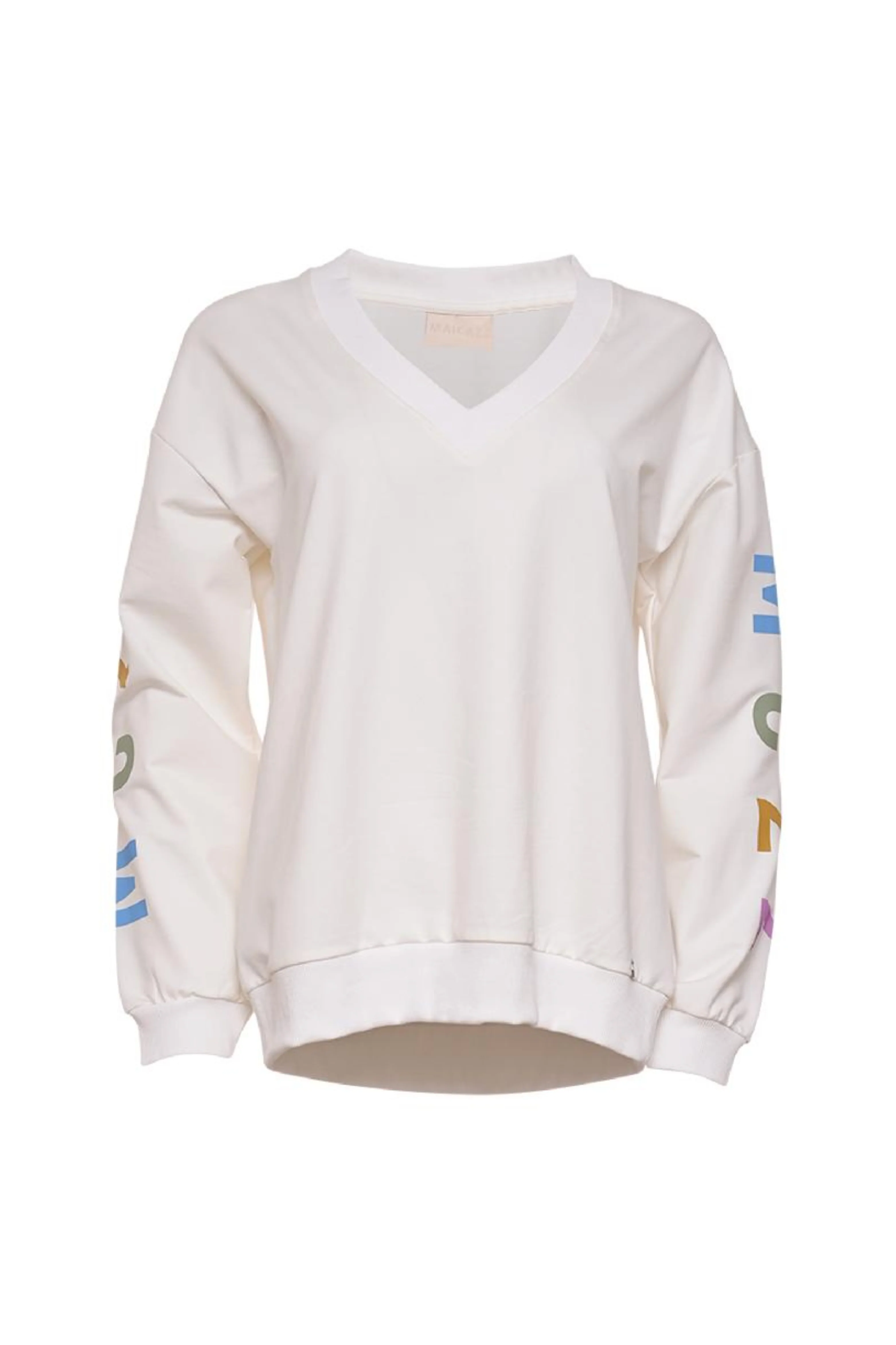 Sweater Talan Offwhite Colour - Image 2