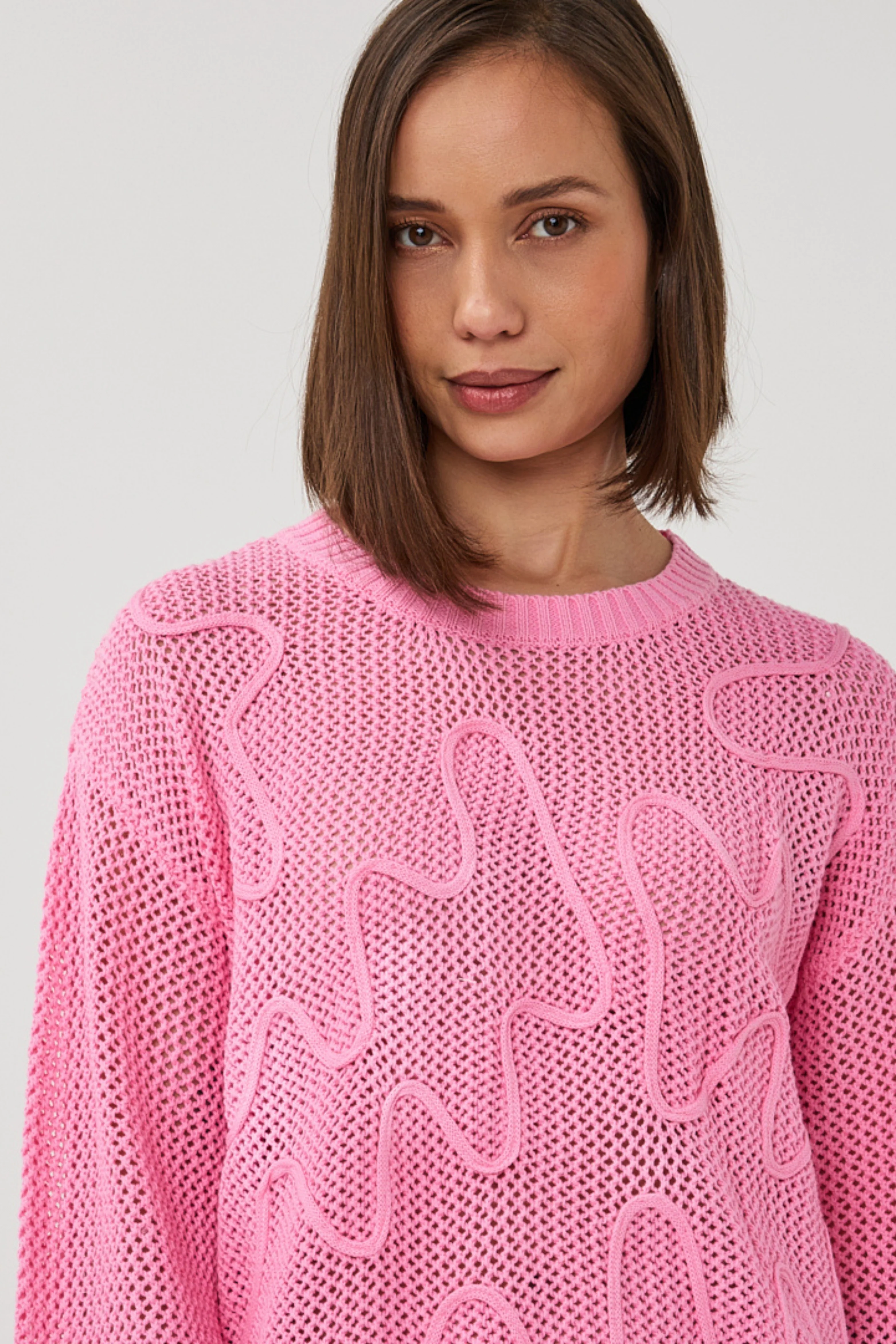 Sweater Tapes Rose SP26.02032 - Image 5
