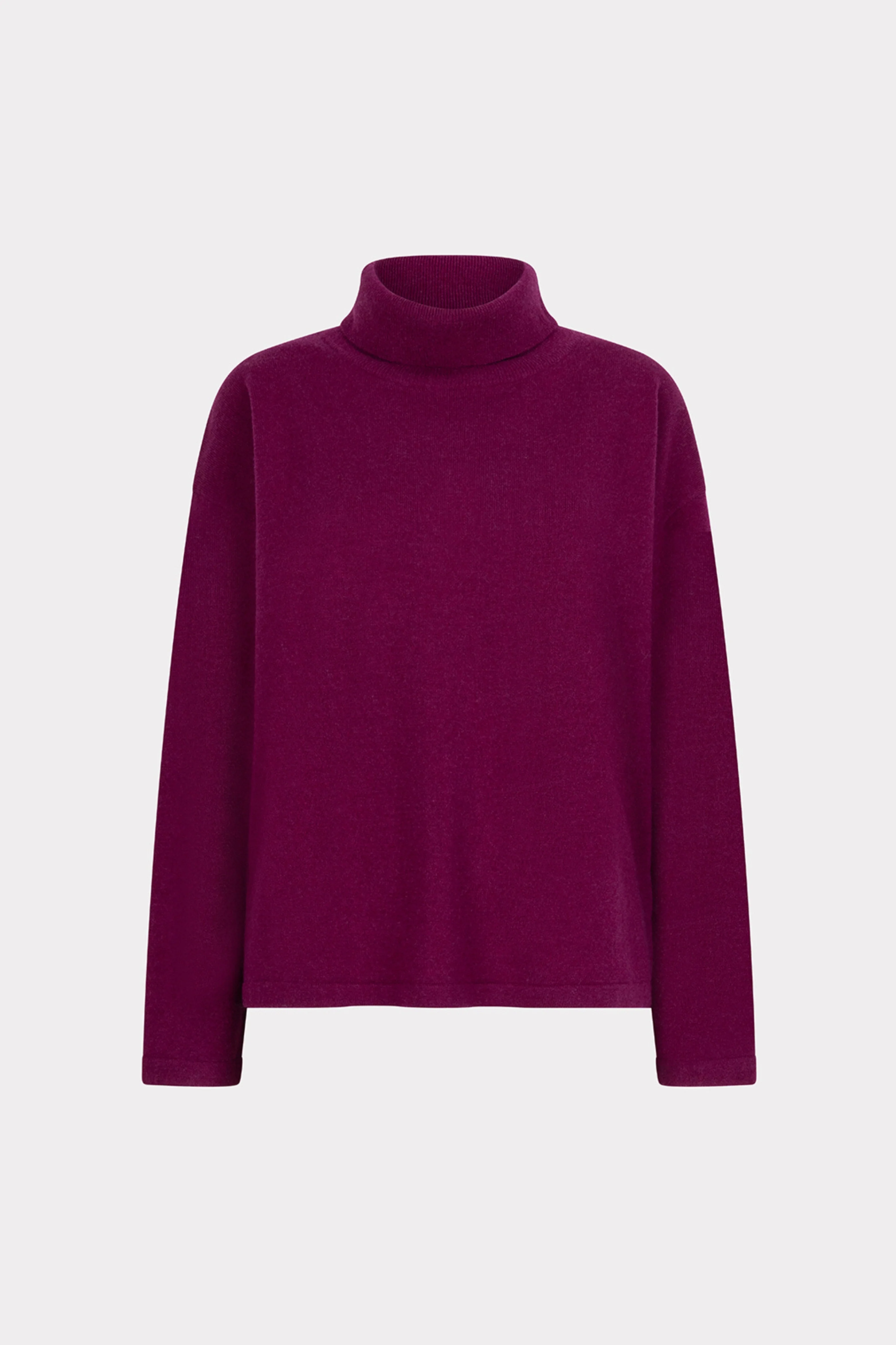 Sweater Wool Col Maroon W25.07703