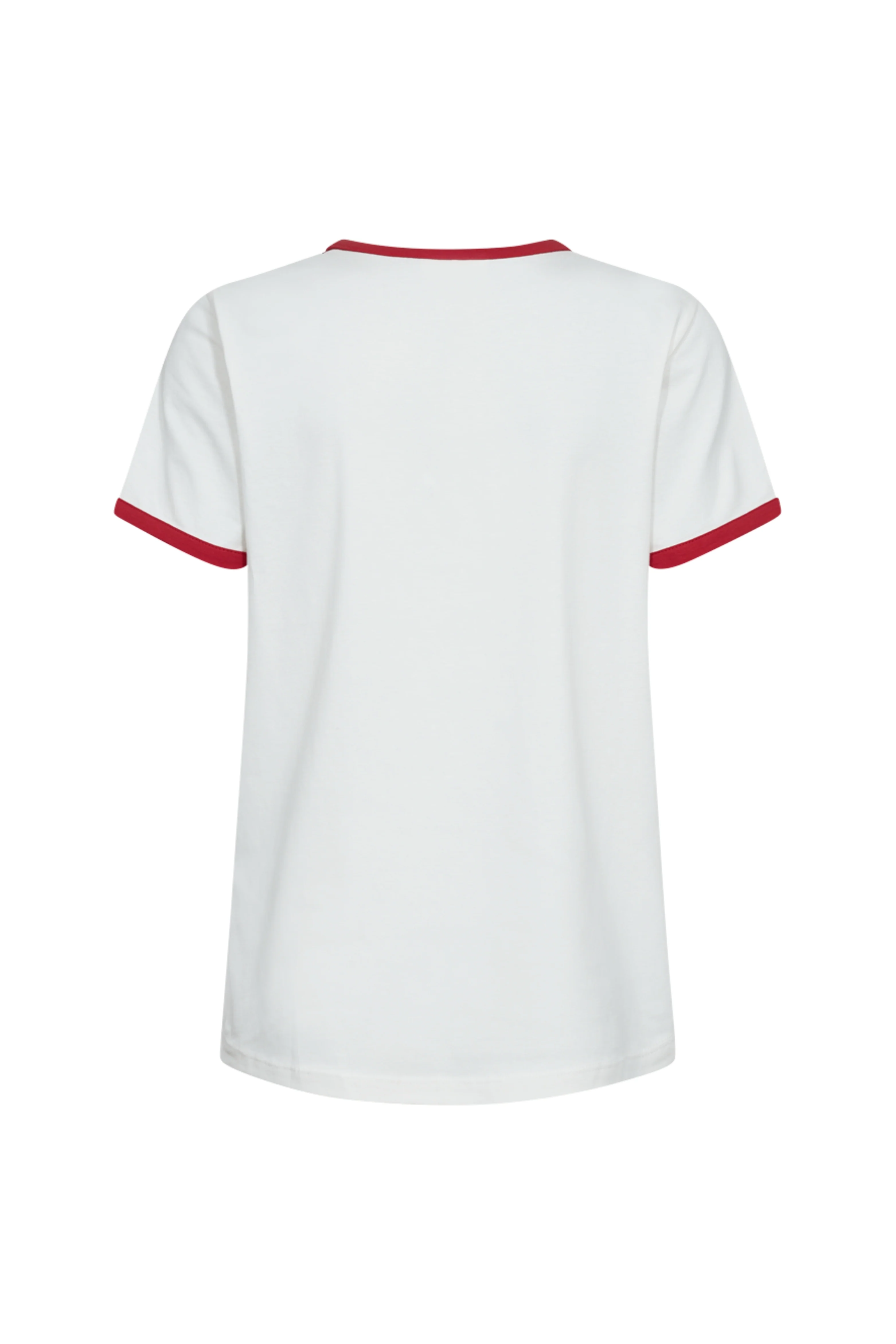 T-shirt Fqfenjal Star Offwhite True Red 207658 - Image 5