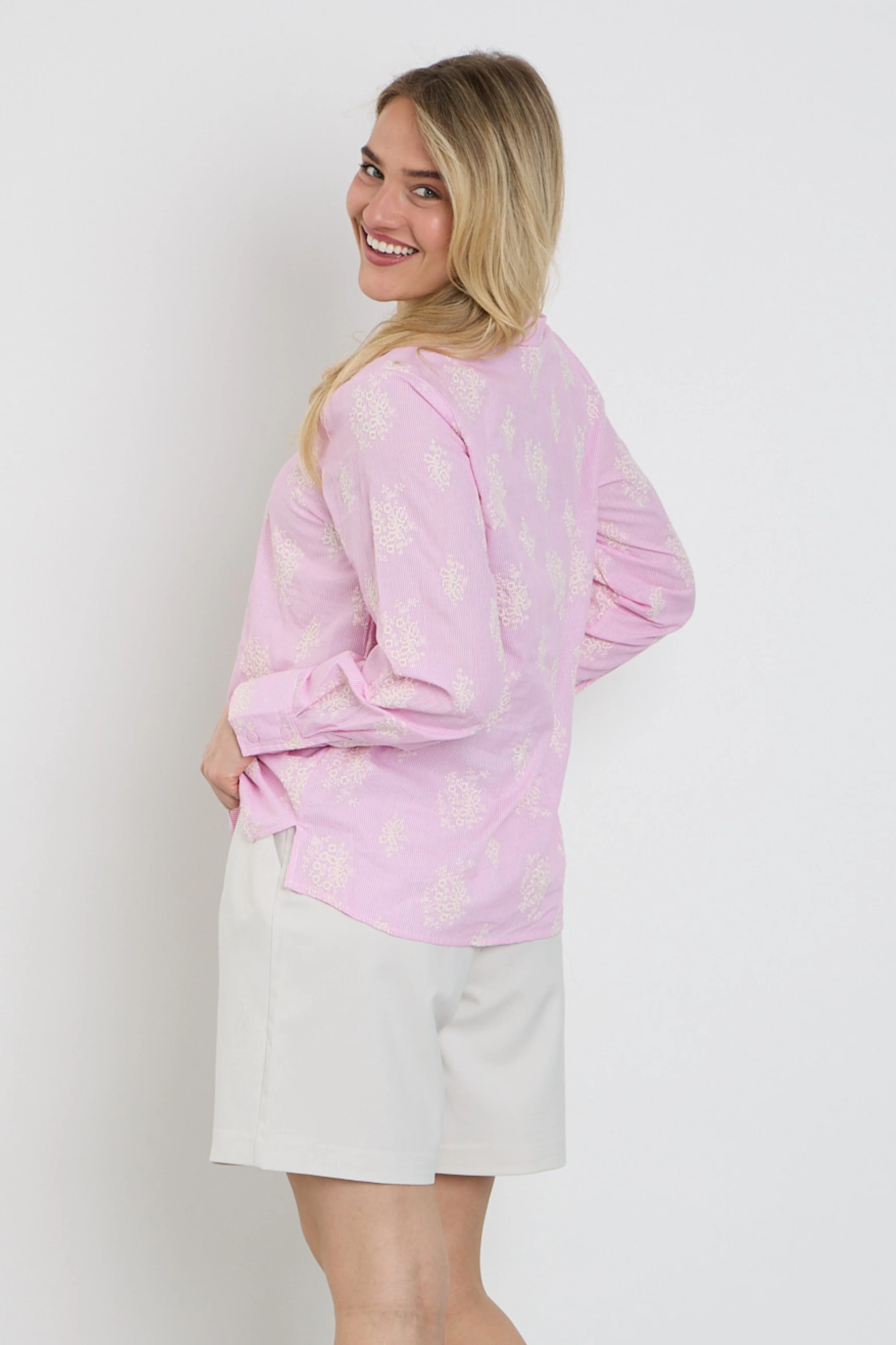 Blouse Fqlela Brilliant White Ballerina 208104 - Image 4