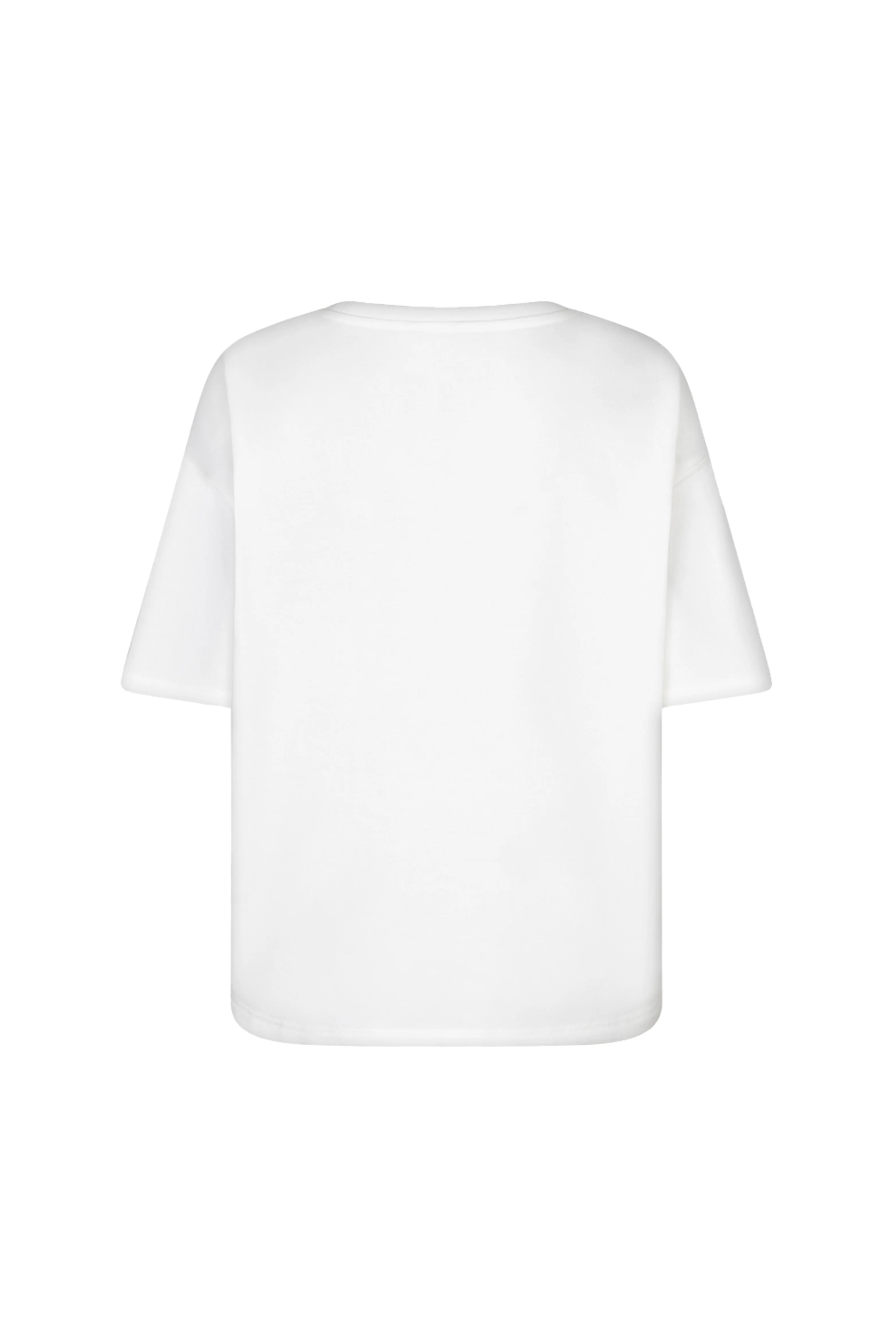 T-shirt French Terry Offwhite Green HS26.05215 - Image 4