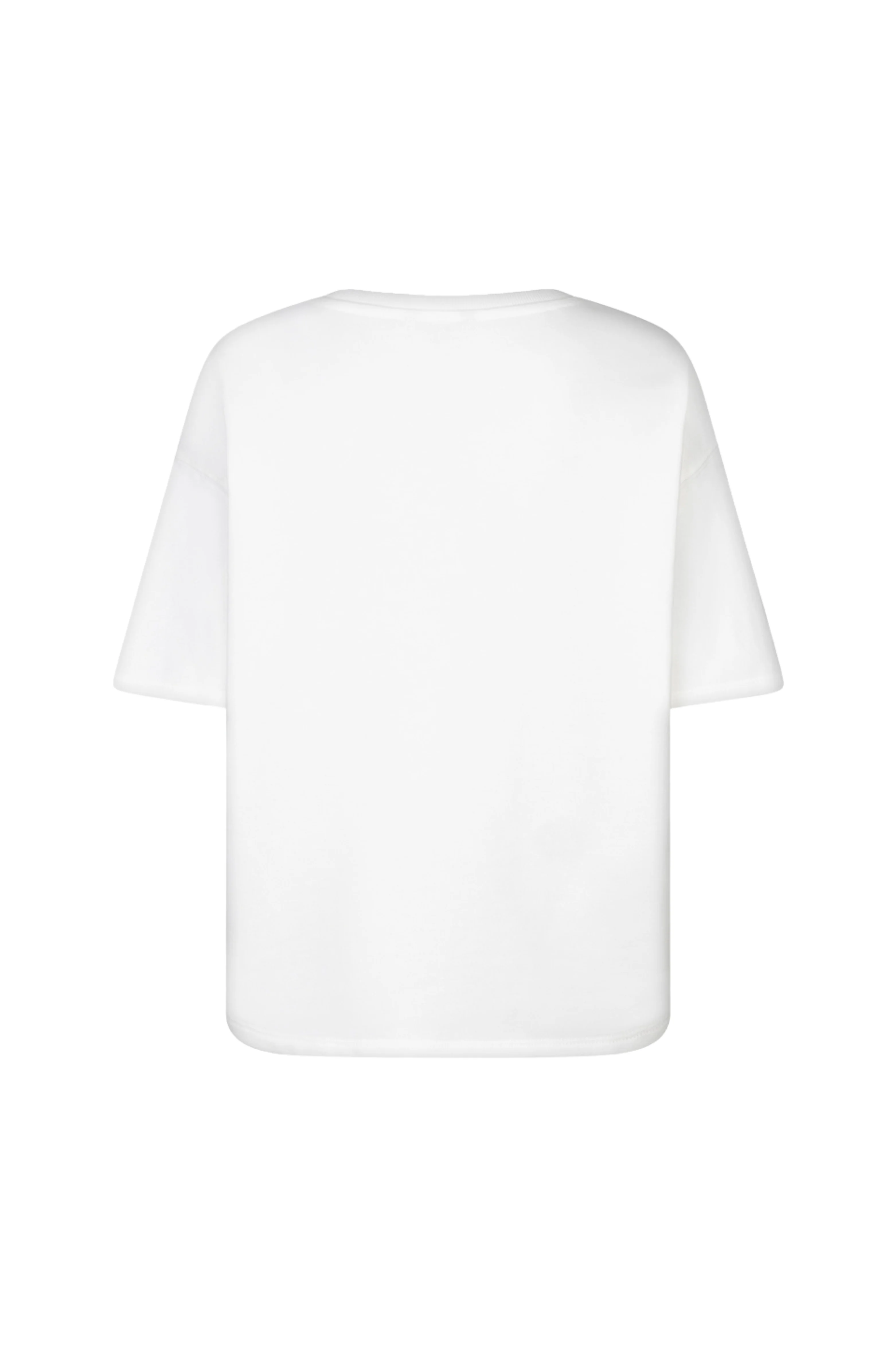 T-shirt French Terry Offwhite Red HS26.05215 - Image 4