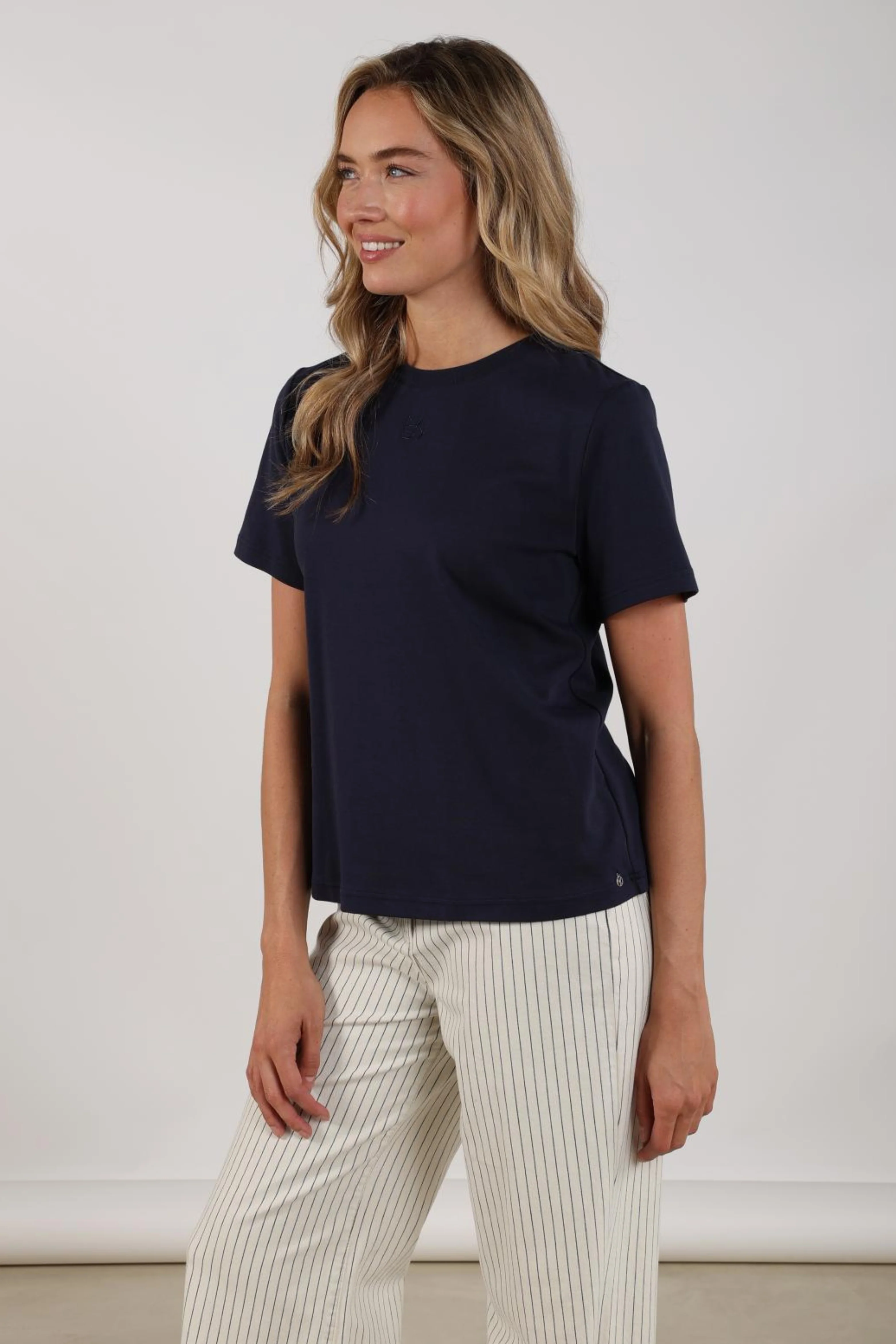 T-shirt Luna Navy NKS04012 - Image 2
