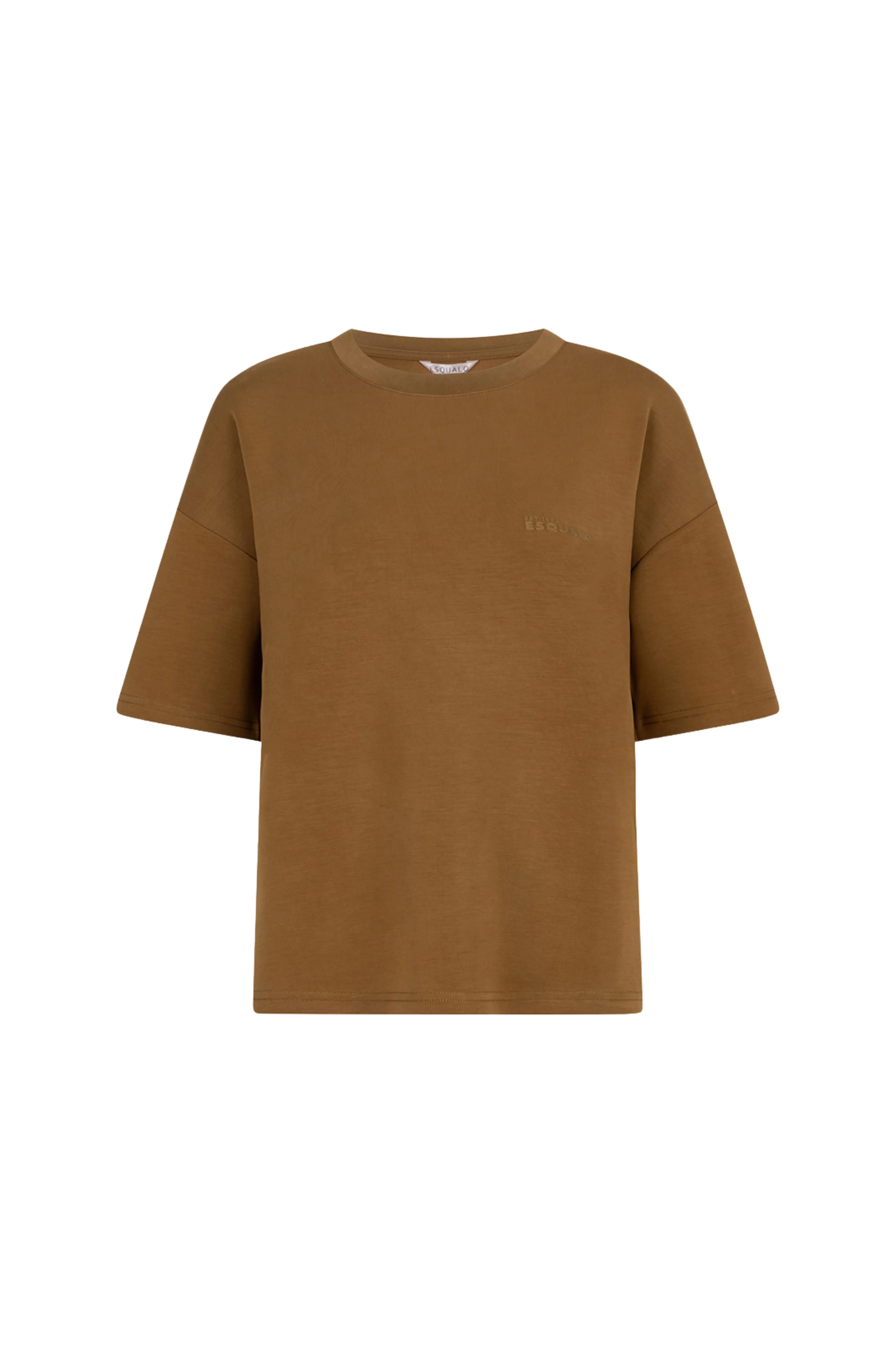 T-shirt Oversized Modal Olive F25.05505 - Image 3