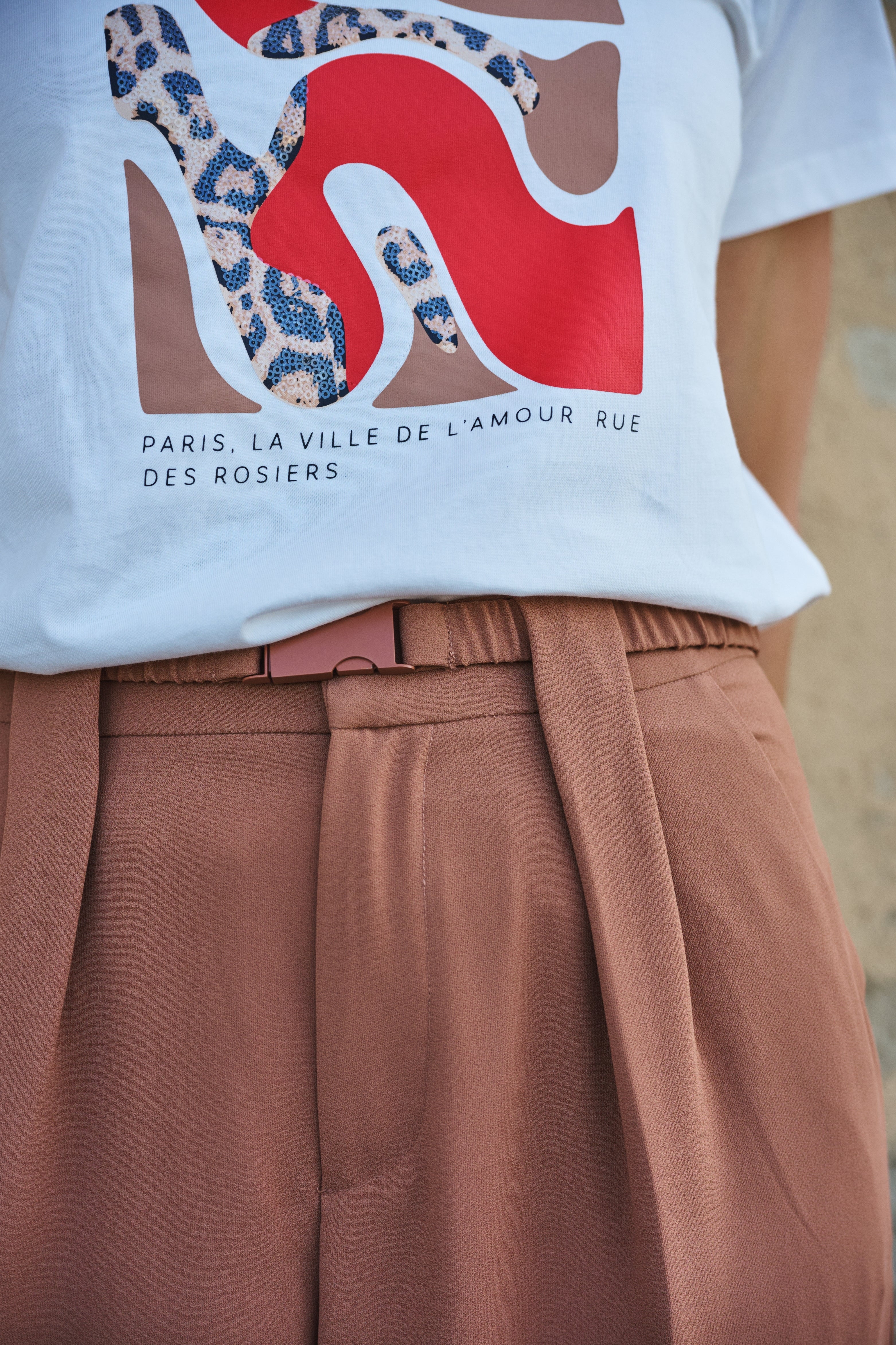 T-shirt Paris Offwhite Red SP26.05014 - Image 10