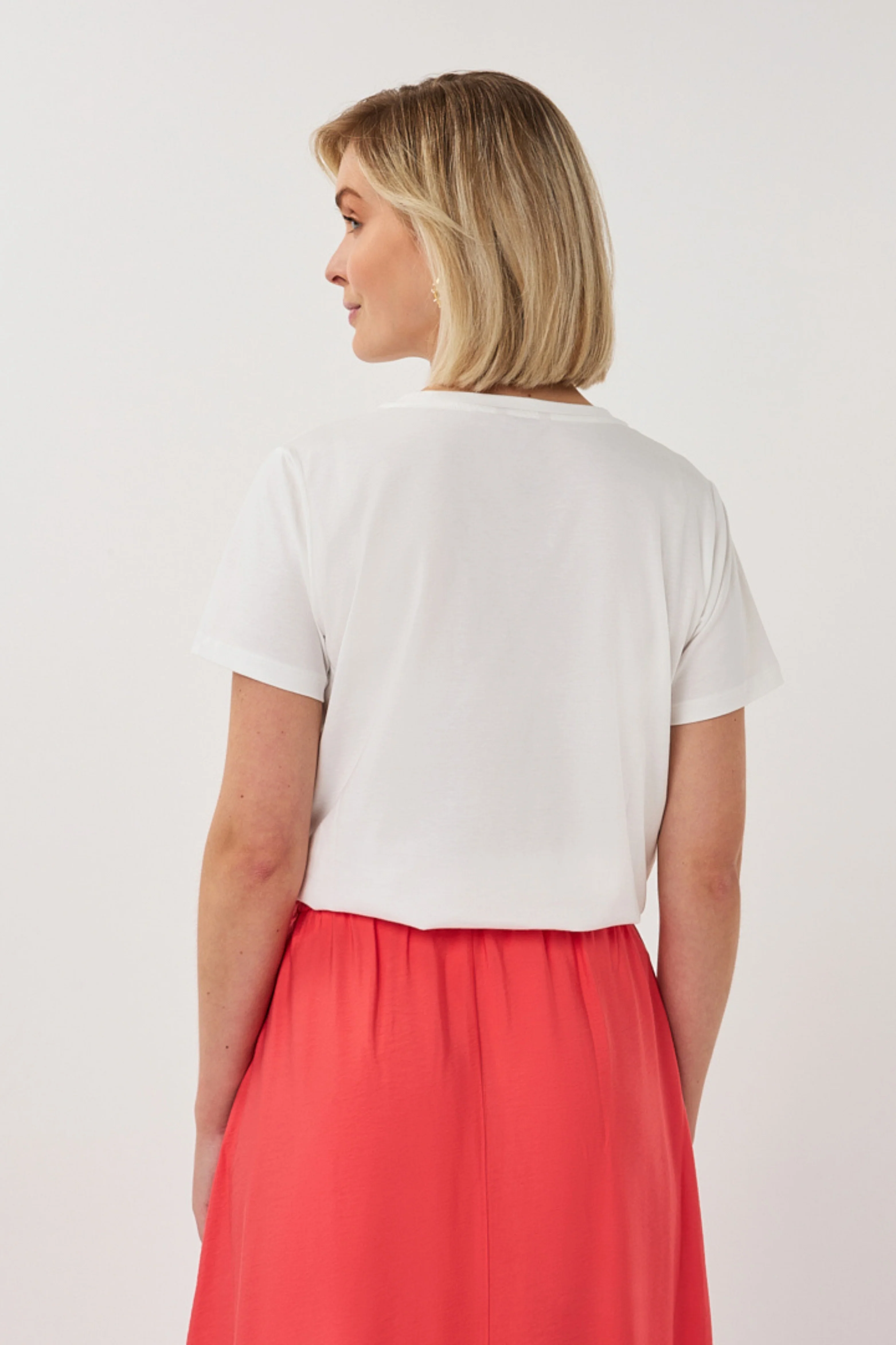 T-shirt Paris Offwhite Red SP26.05014 - Image 4
