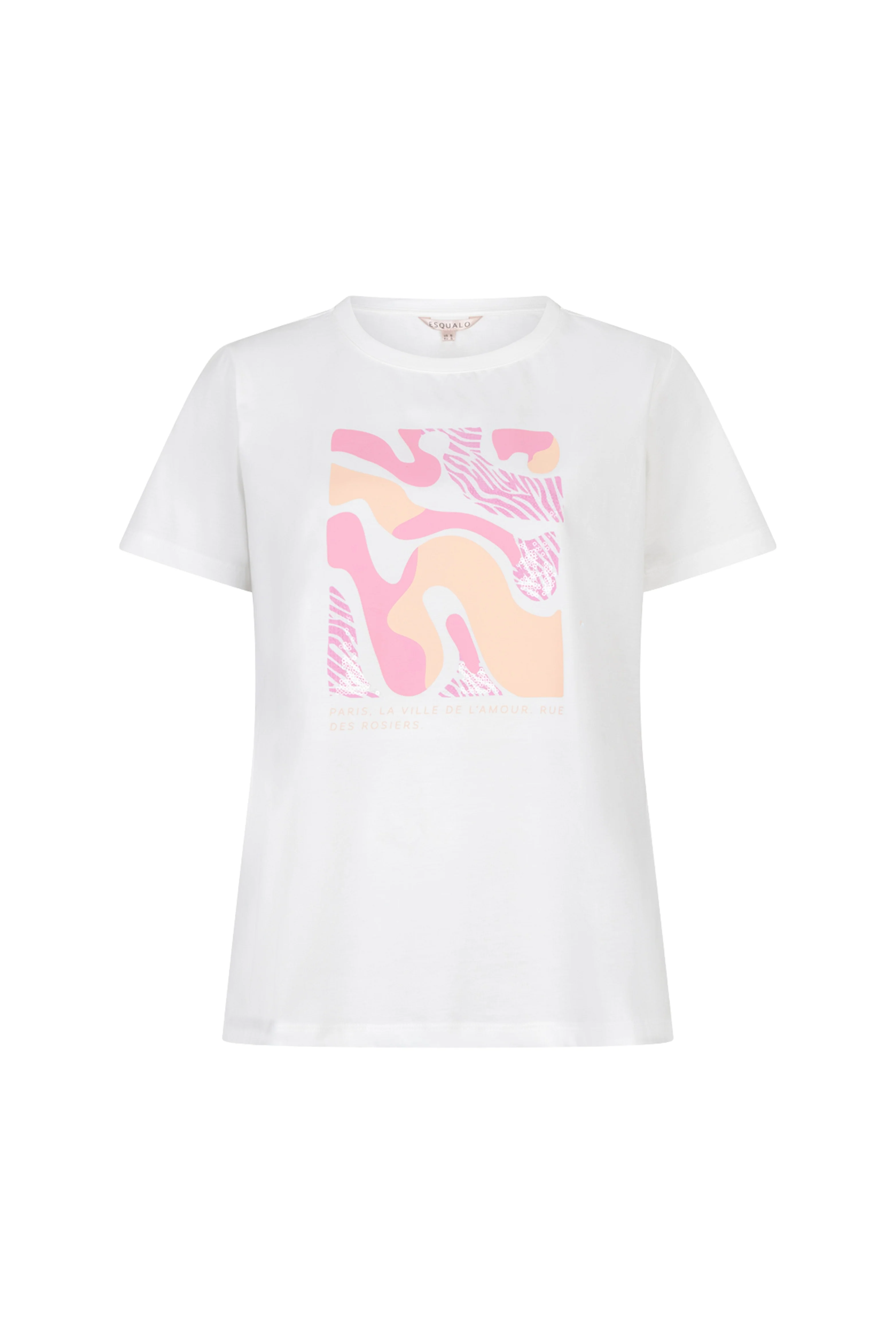T-shirt Paris Offwhite Rose SP26.05014 - Image 3