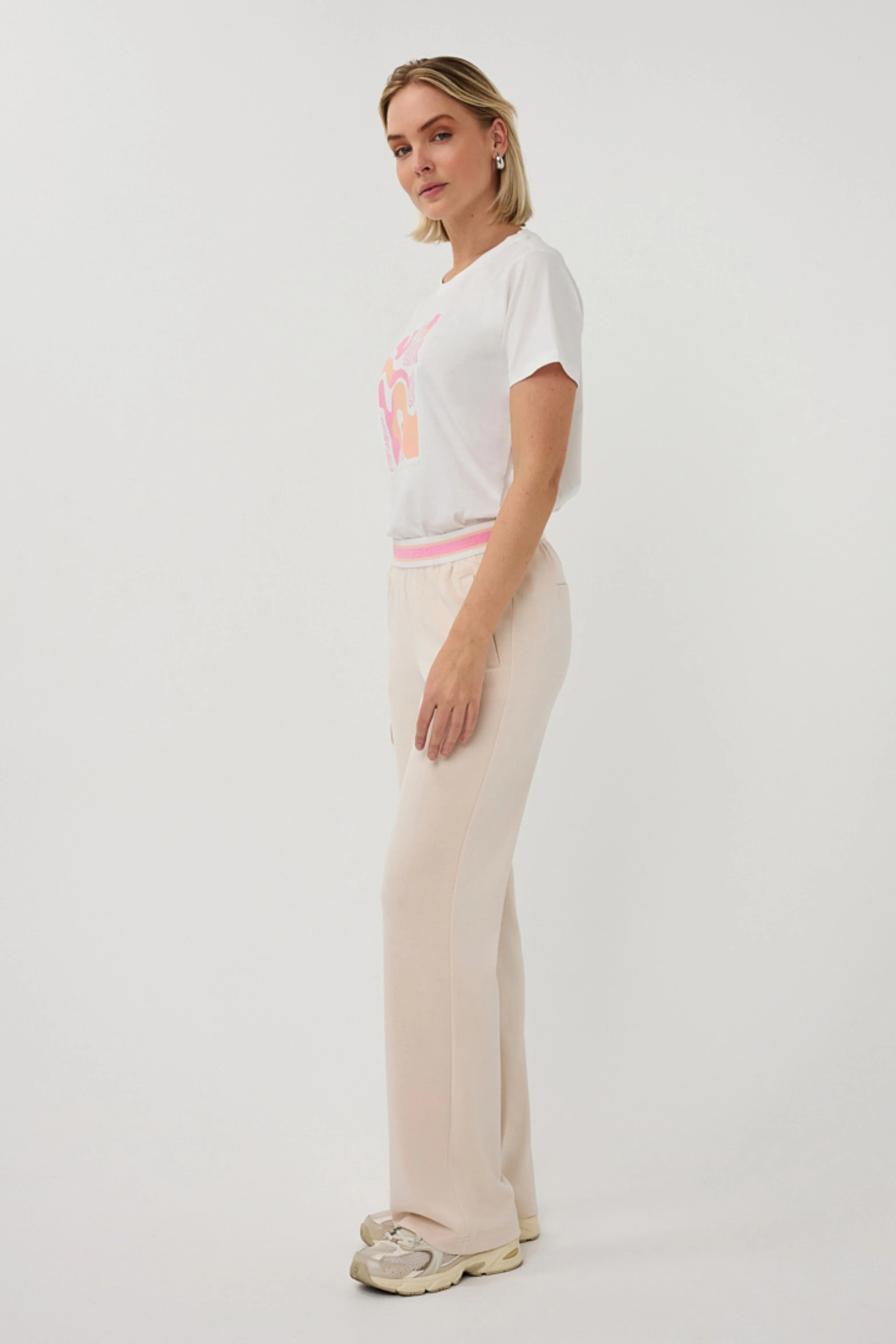 T-shirt Paris Offwhite Rose SP26.05014 - Image 8