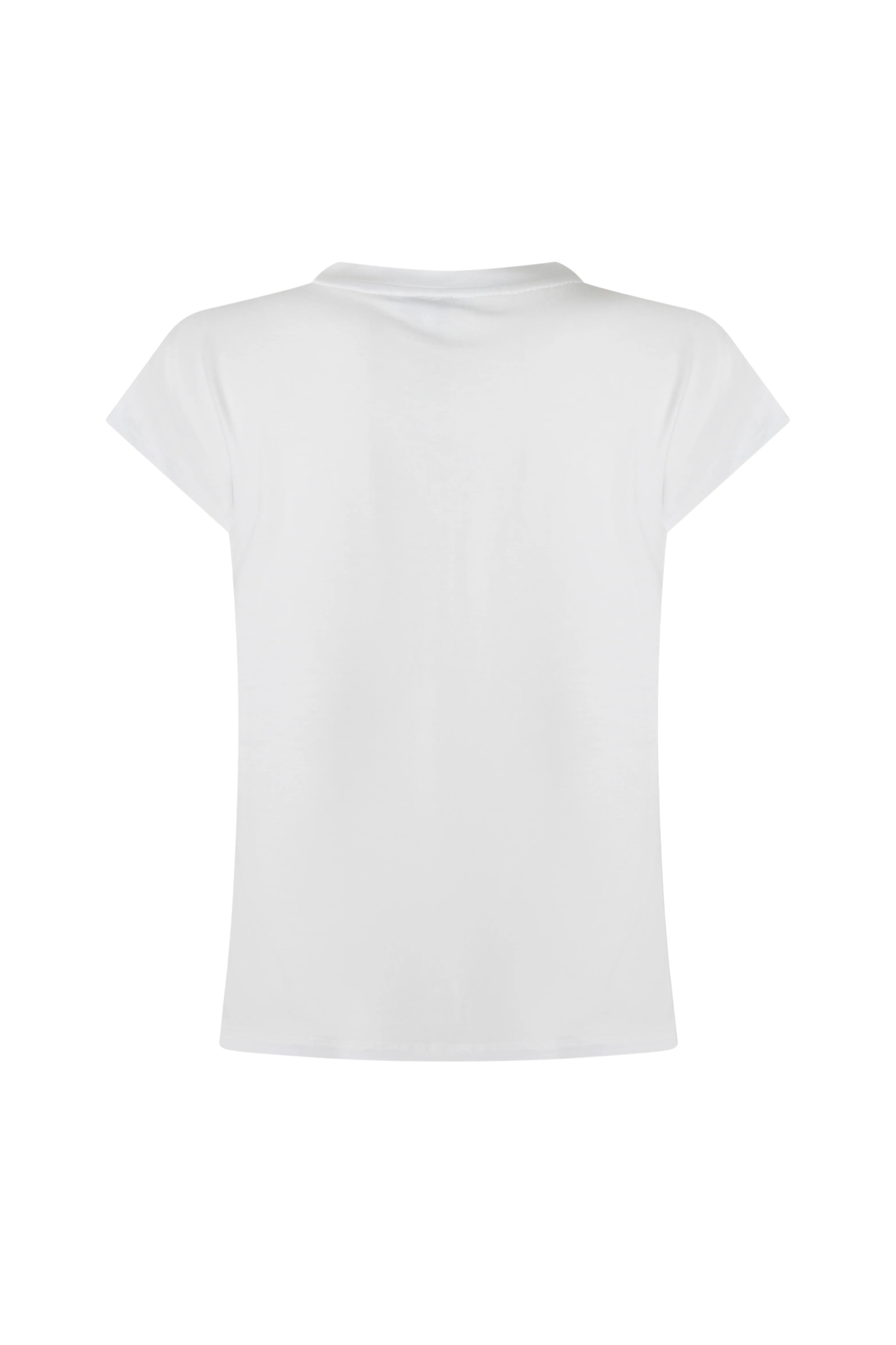T-Shirt Romy White Multi 263 - Image 4