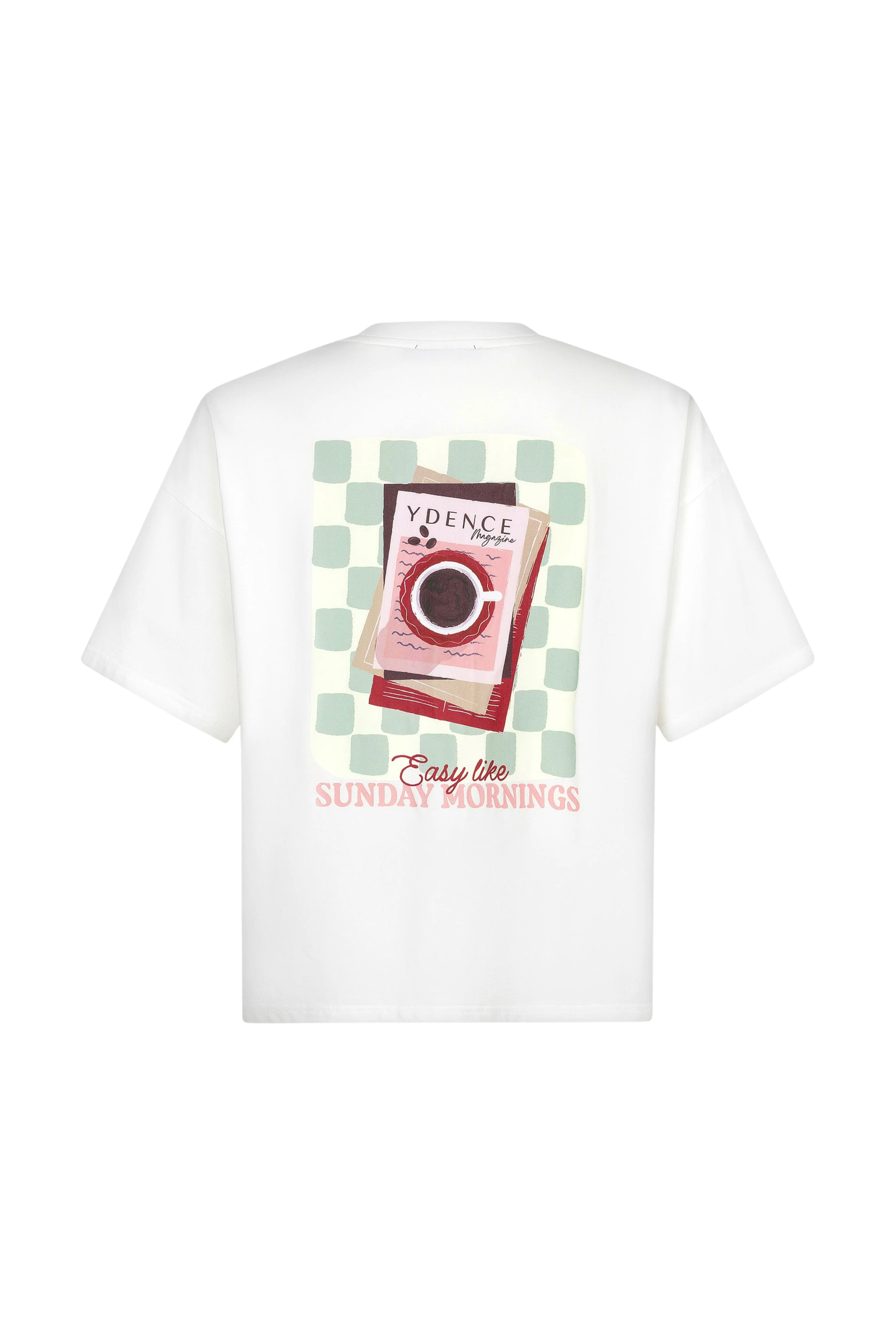 T-shirt Sunday Mornings Offwhite - Image 5
