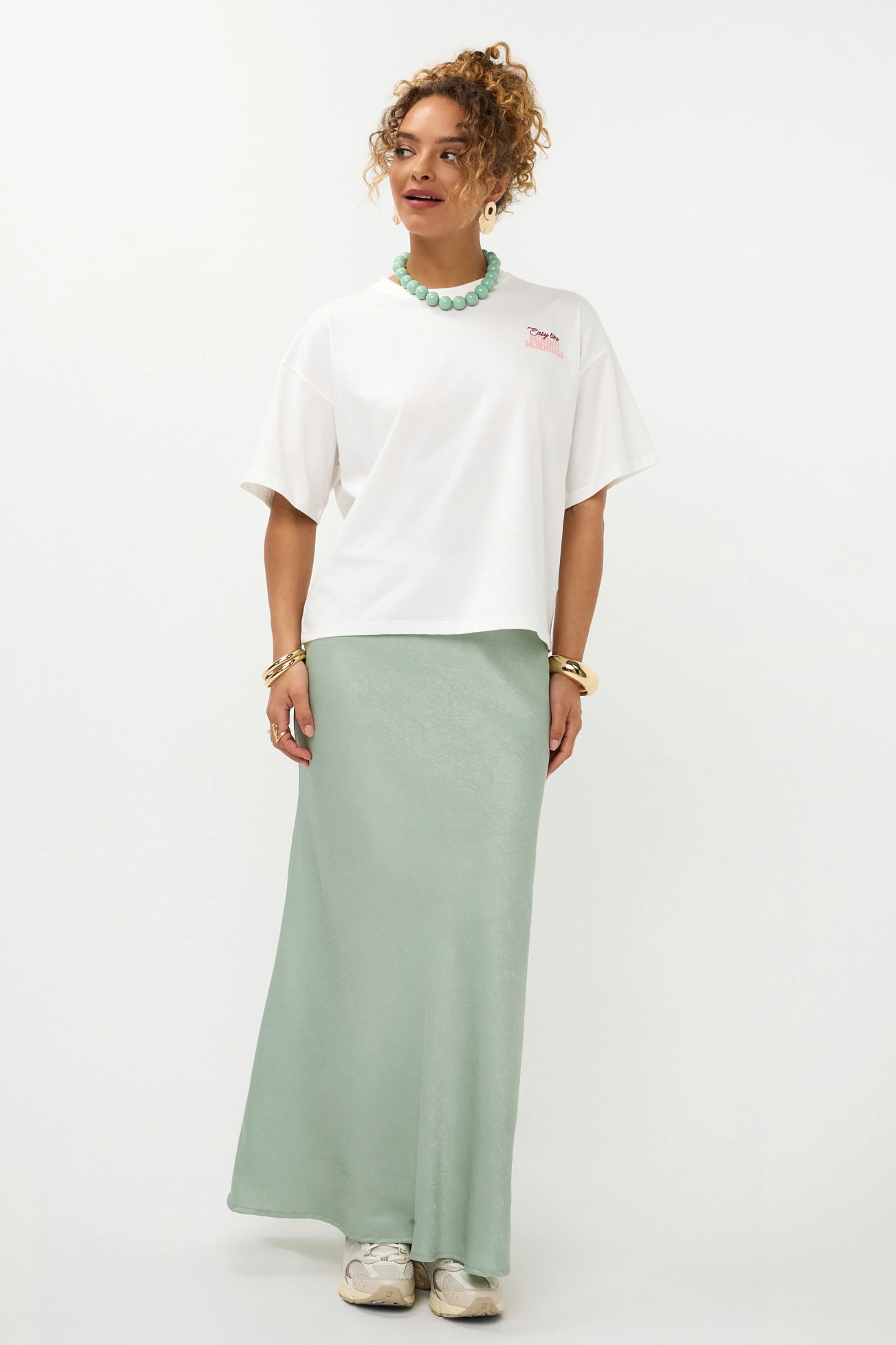 T-shirt Sunday Mornings Offwhite - Image 6