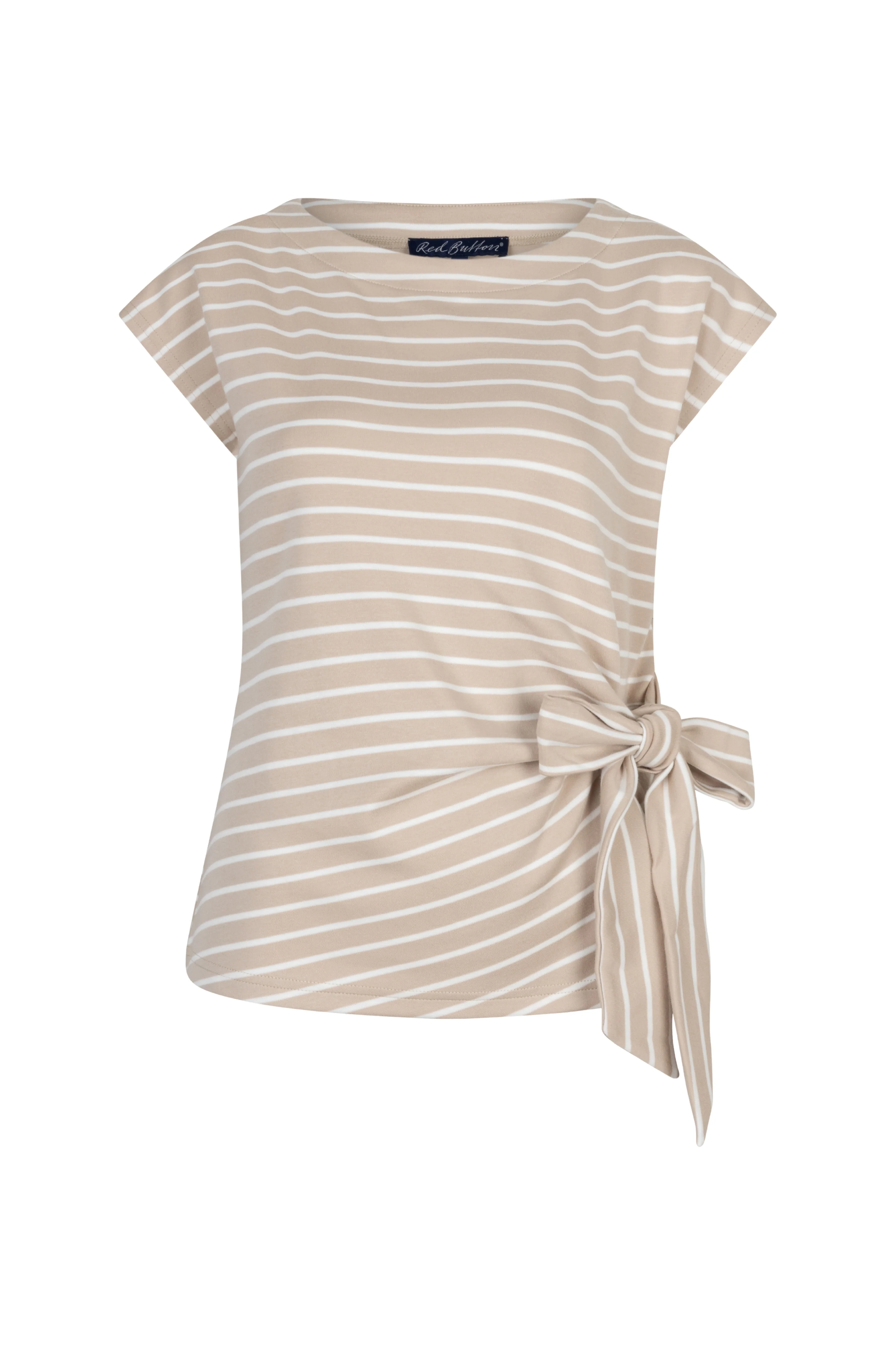 T-shirt Terry Stripe Knot Pebble SRB4759 - Image 5