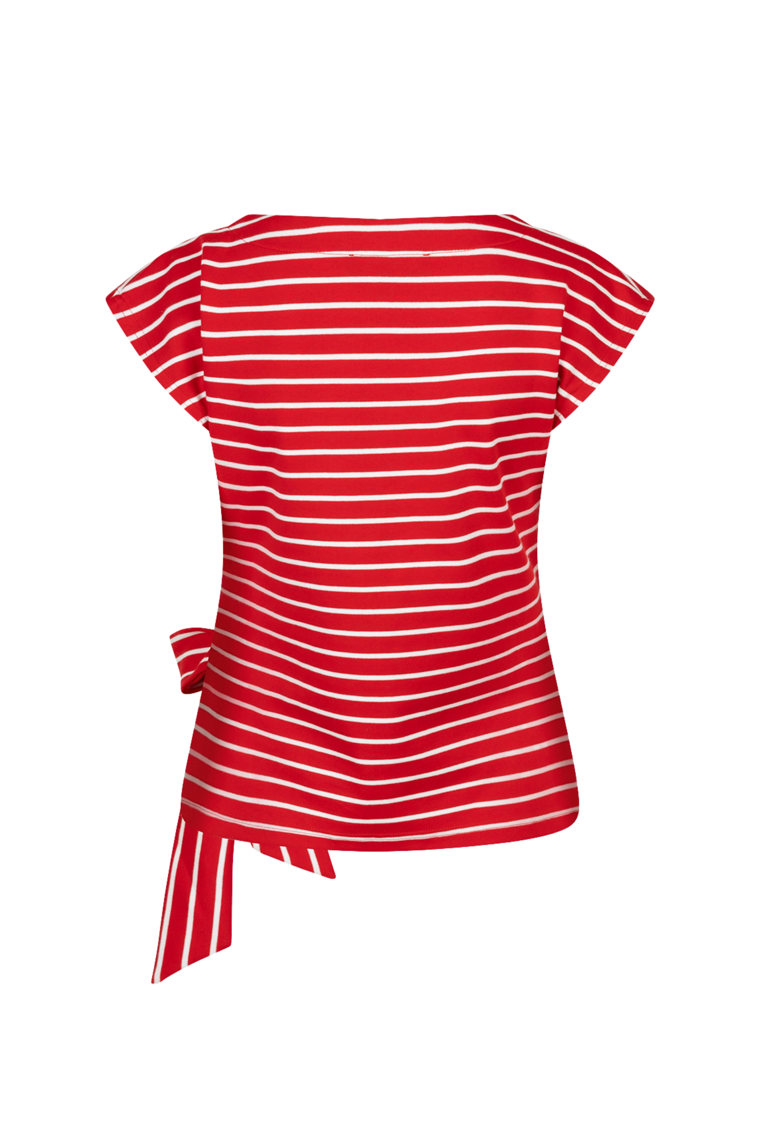 T-shirt Terry Stripe Knot Red SRB4759 - Image 5