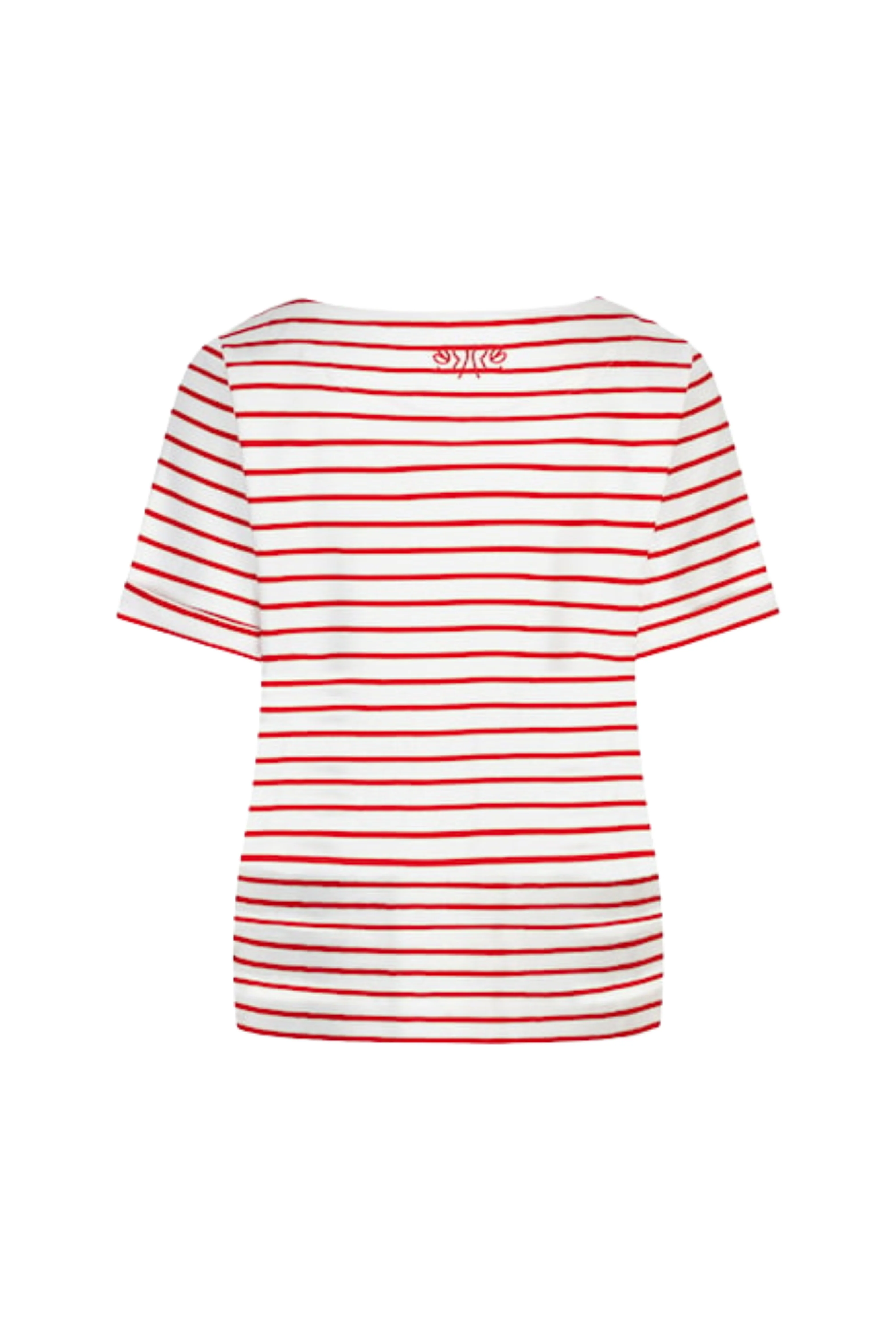 T-shirt Terry Stripe Red SRB4754 - Image 2