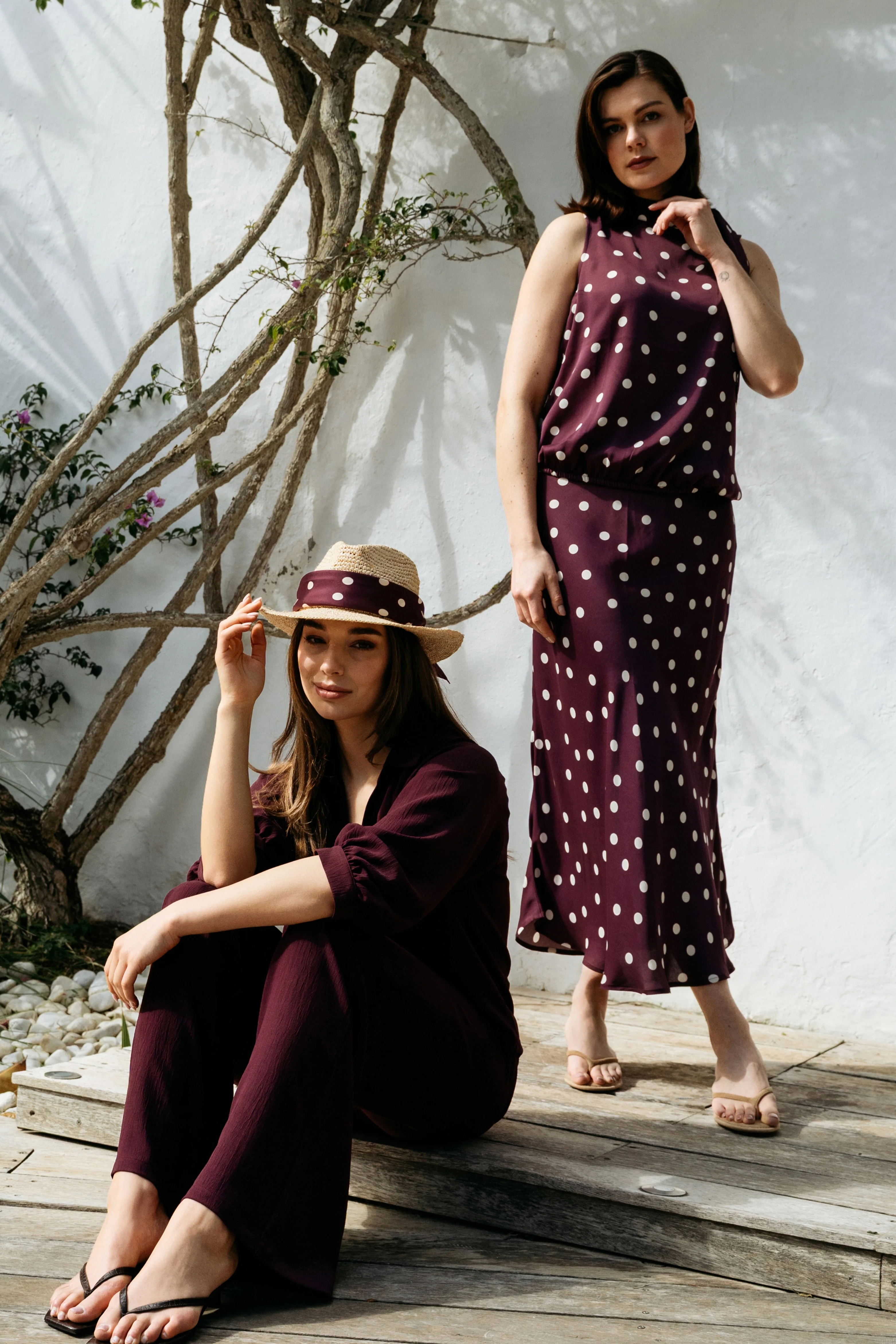 Top Amelia Dot Plum Multi TO366 - Image 10