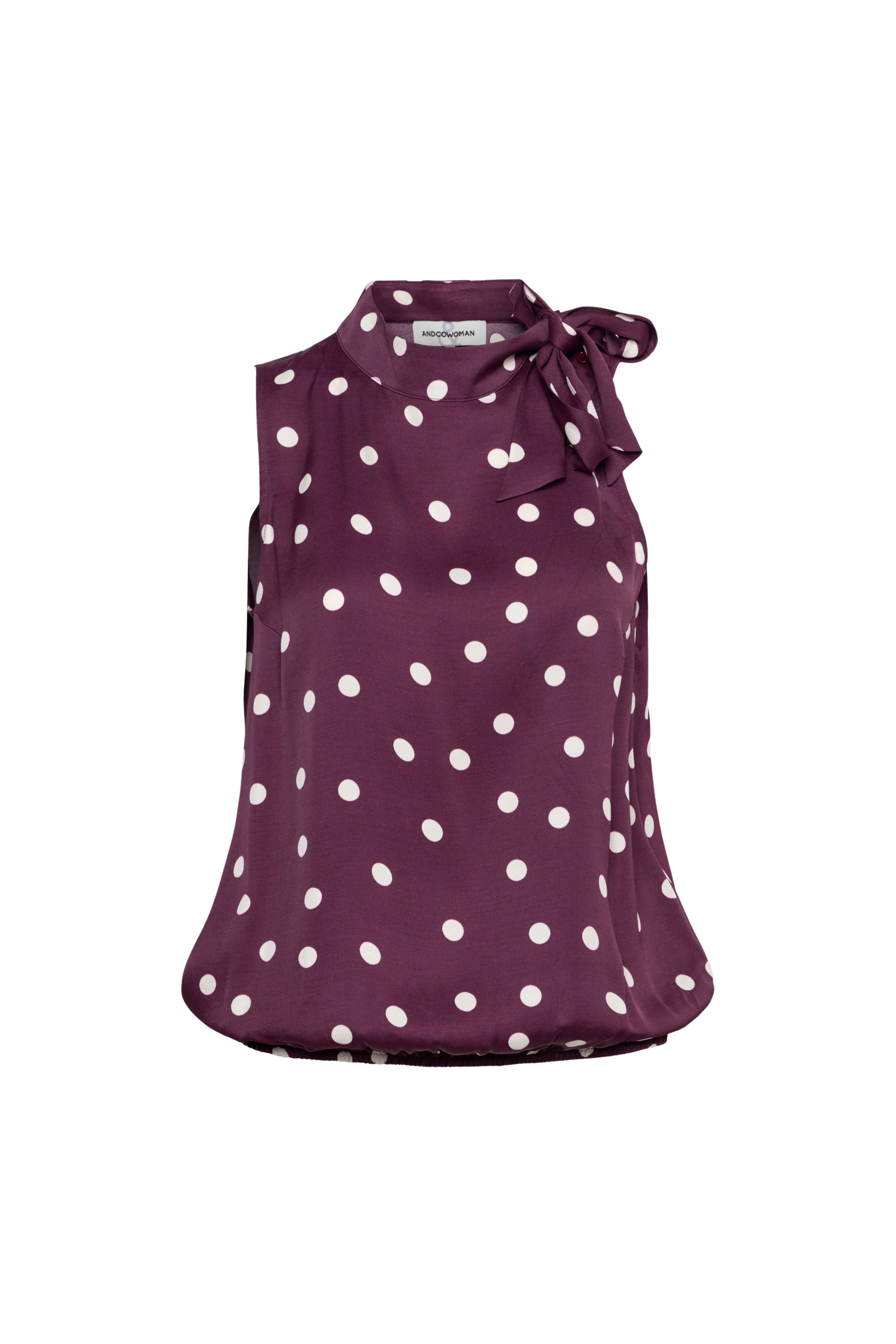 Top Amelia Dot Plum Multi TO366 - Image 3