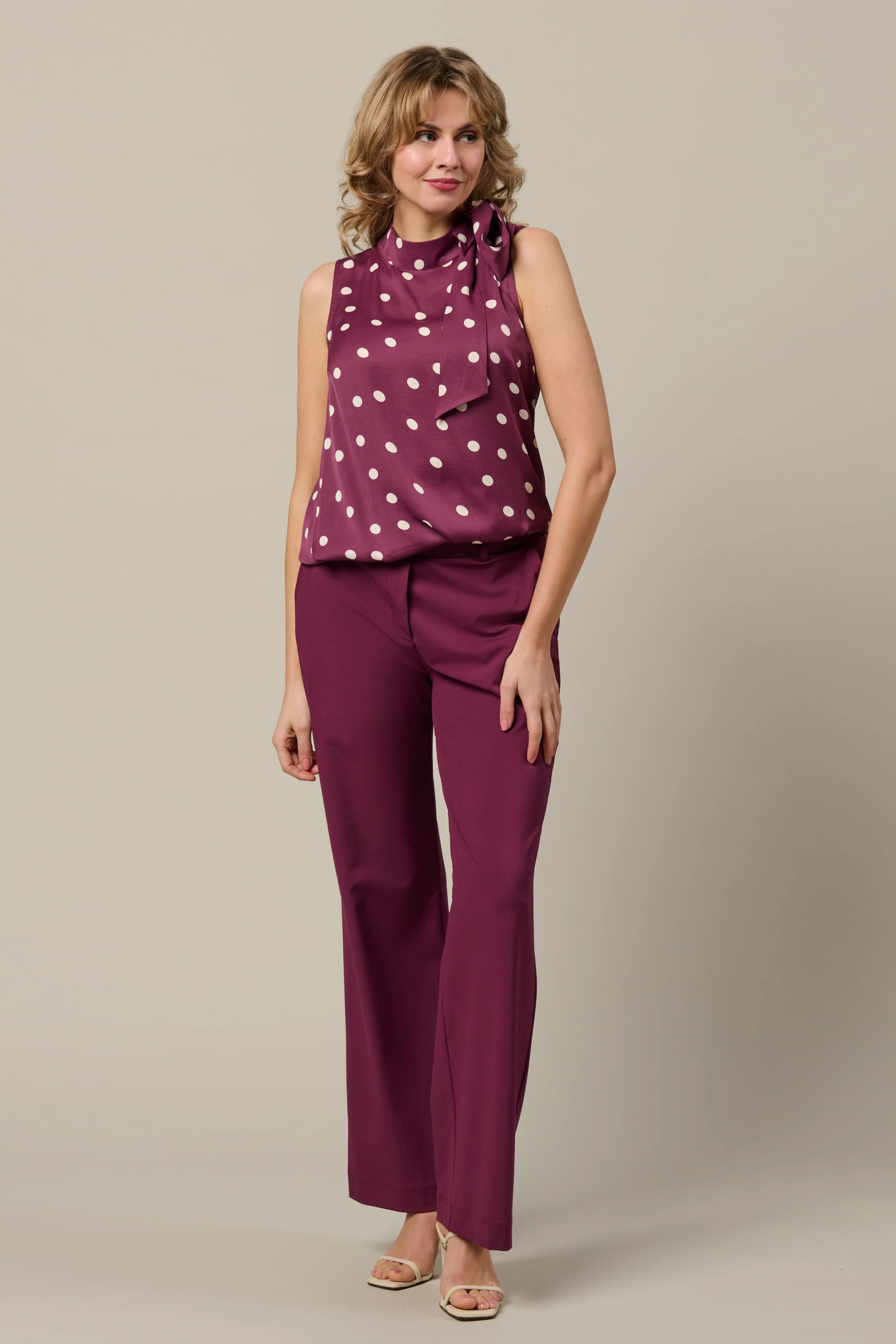 Top Amelia Dot Plum Multi TO366 - Image 7