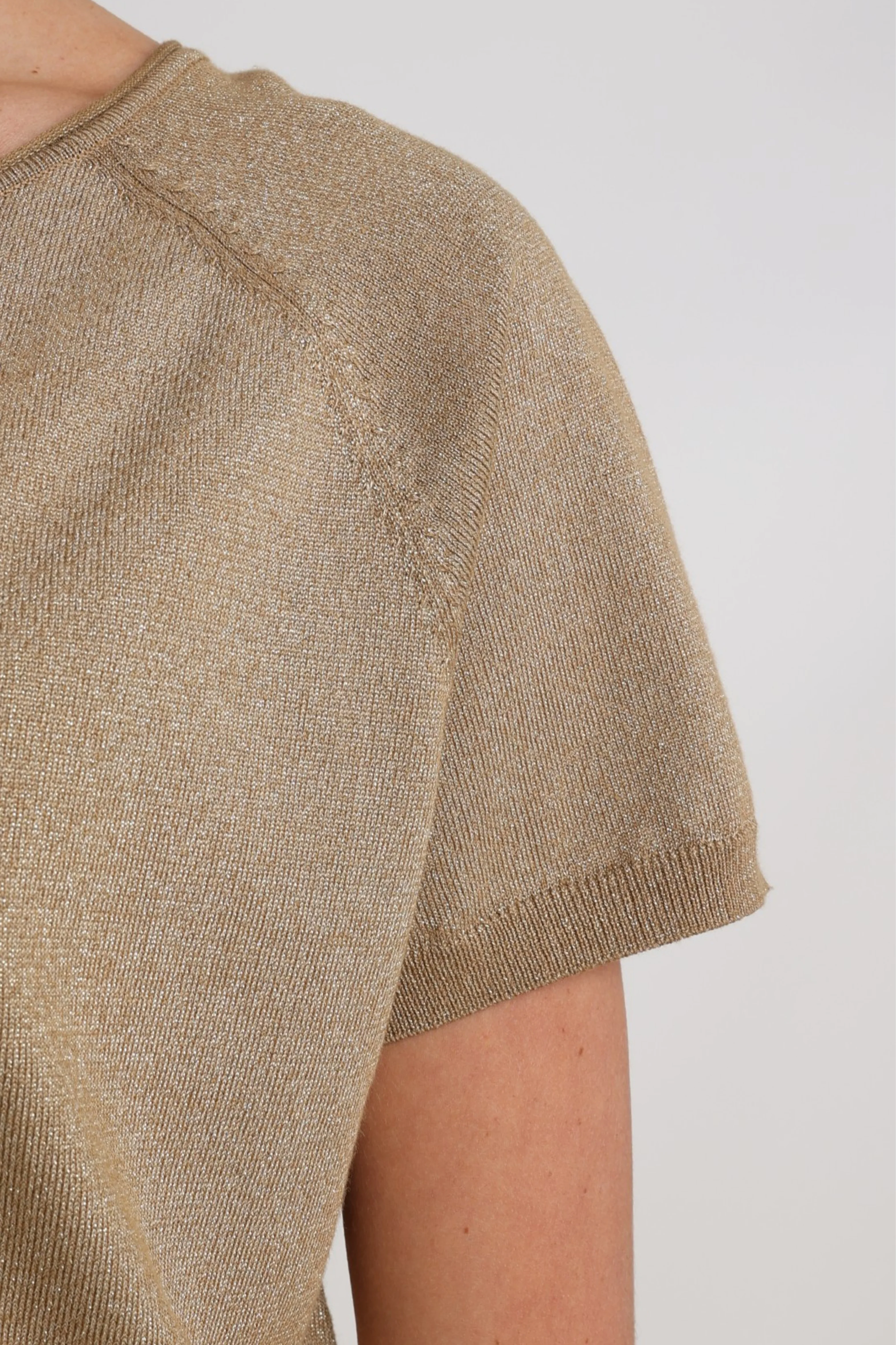 Top Anita Lurex Camel NKS01085 - Image 4