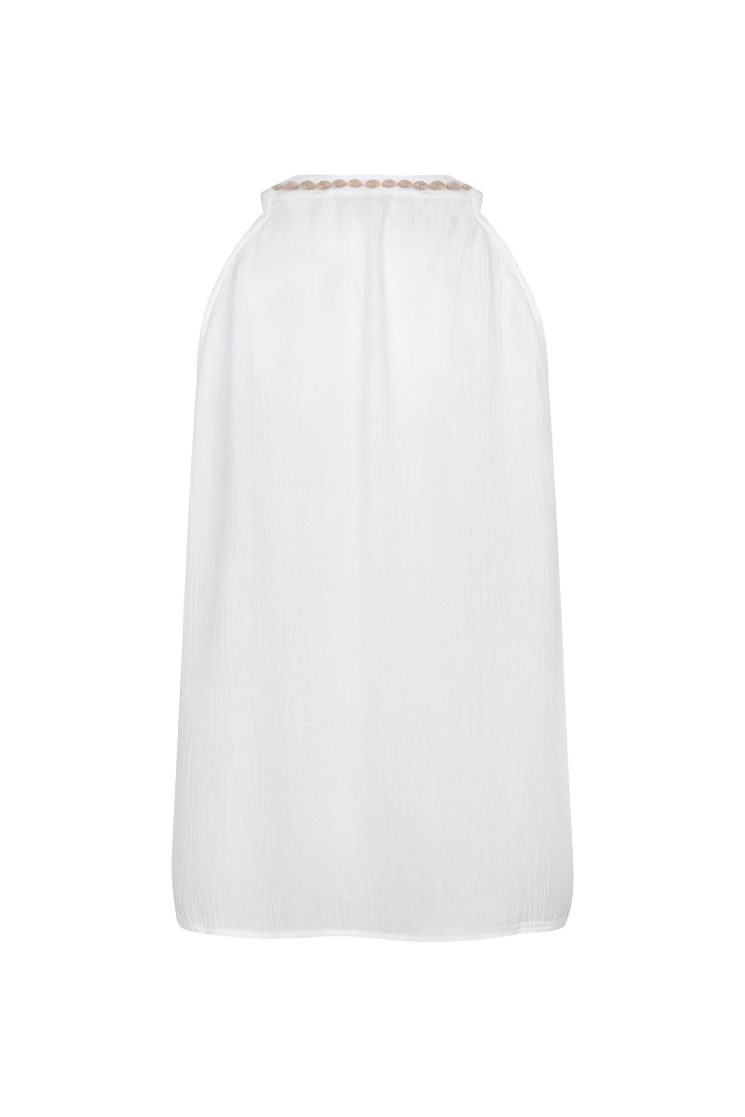 Top Embroidery Crinkle Offwhite HS26.14221 - Image 4