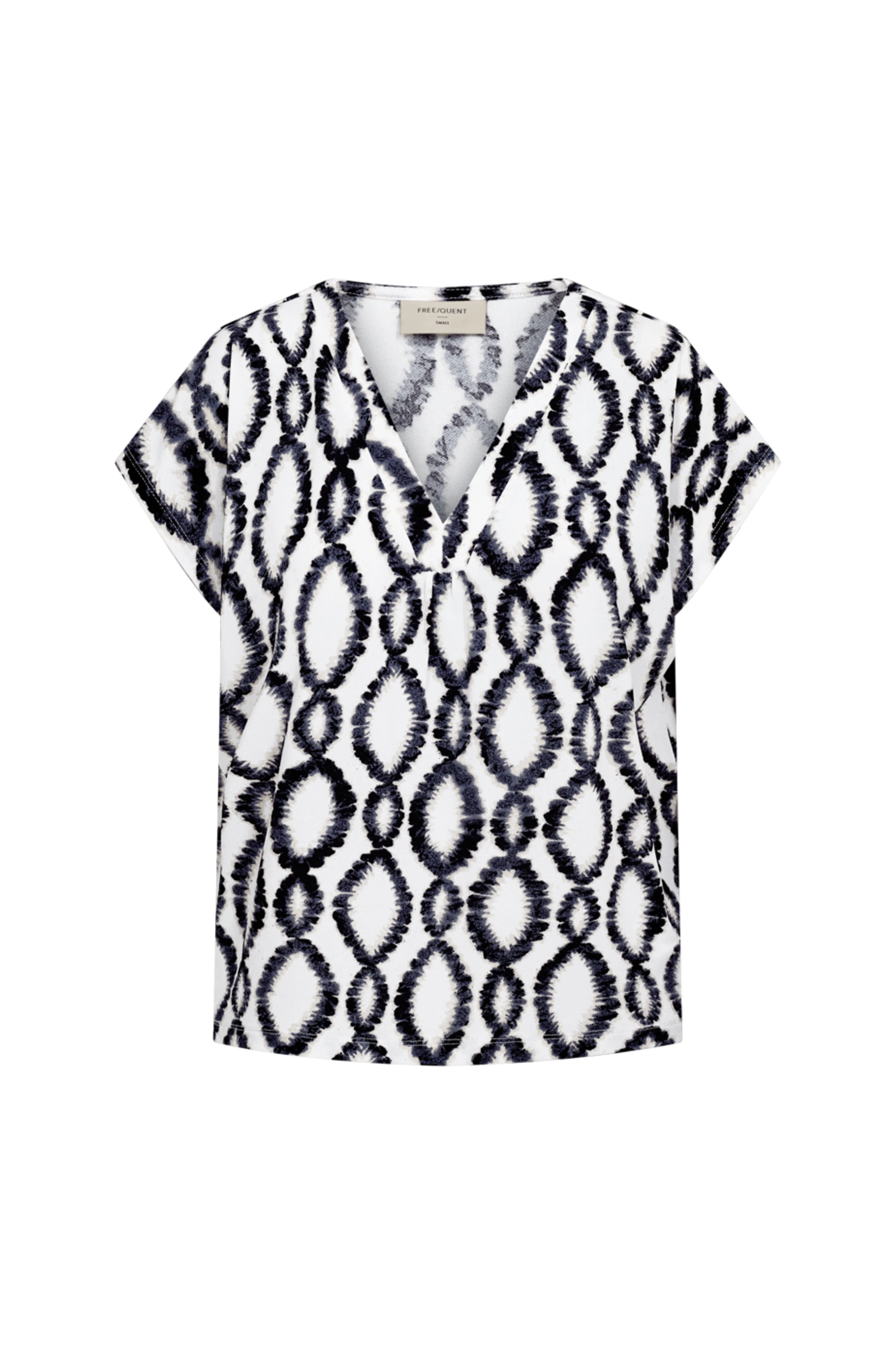Top Fqfloi Brilliant White Black 208038 - Image 2
