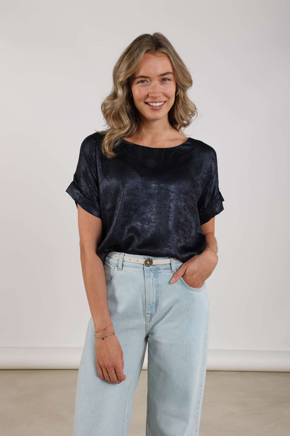 Top Irene Navy NKF01024 - Image 4