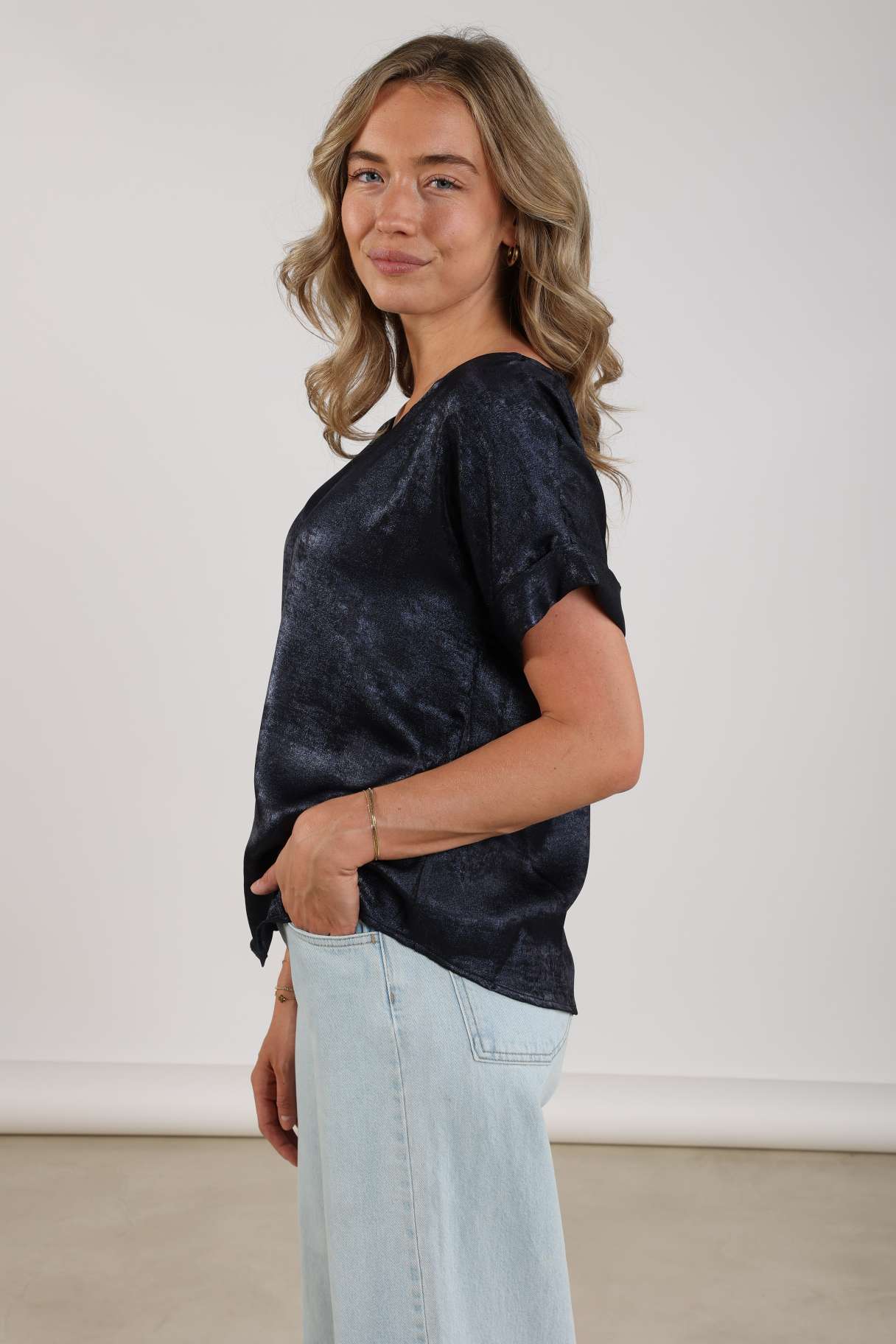 Top Irene Navy NKF01024 - Image 6