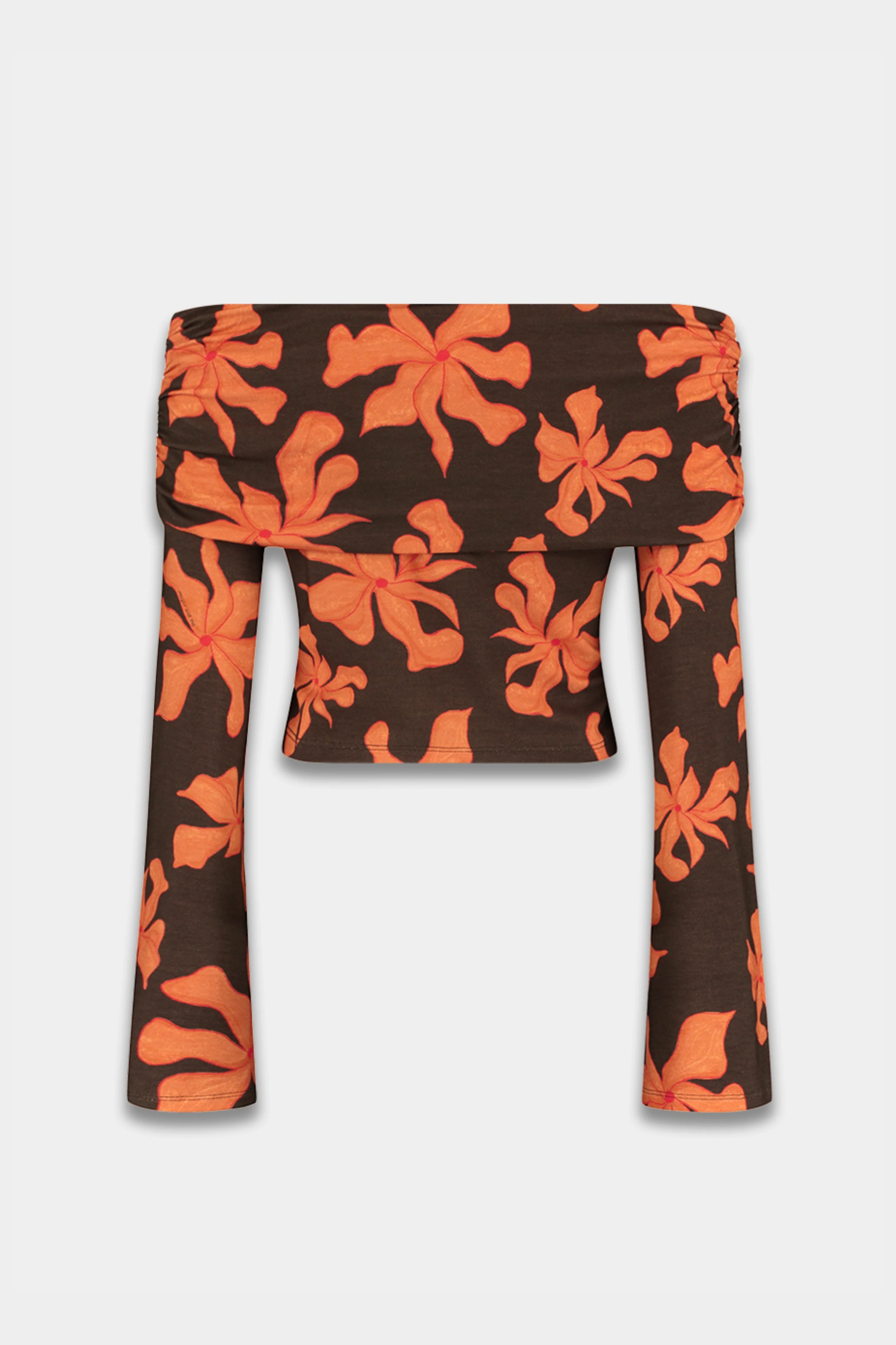 Top Jesse Wild Flower Orange SS6T505 - Image 4