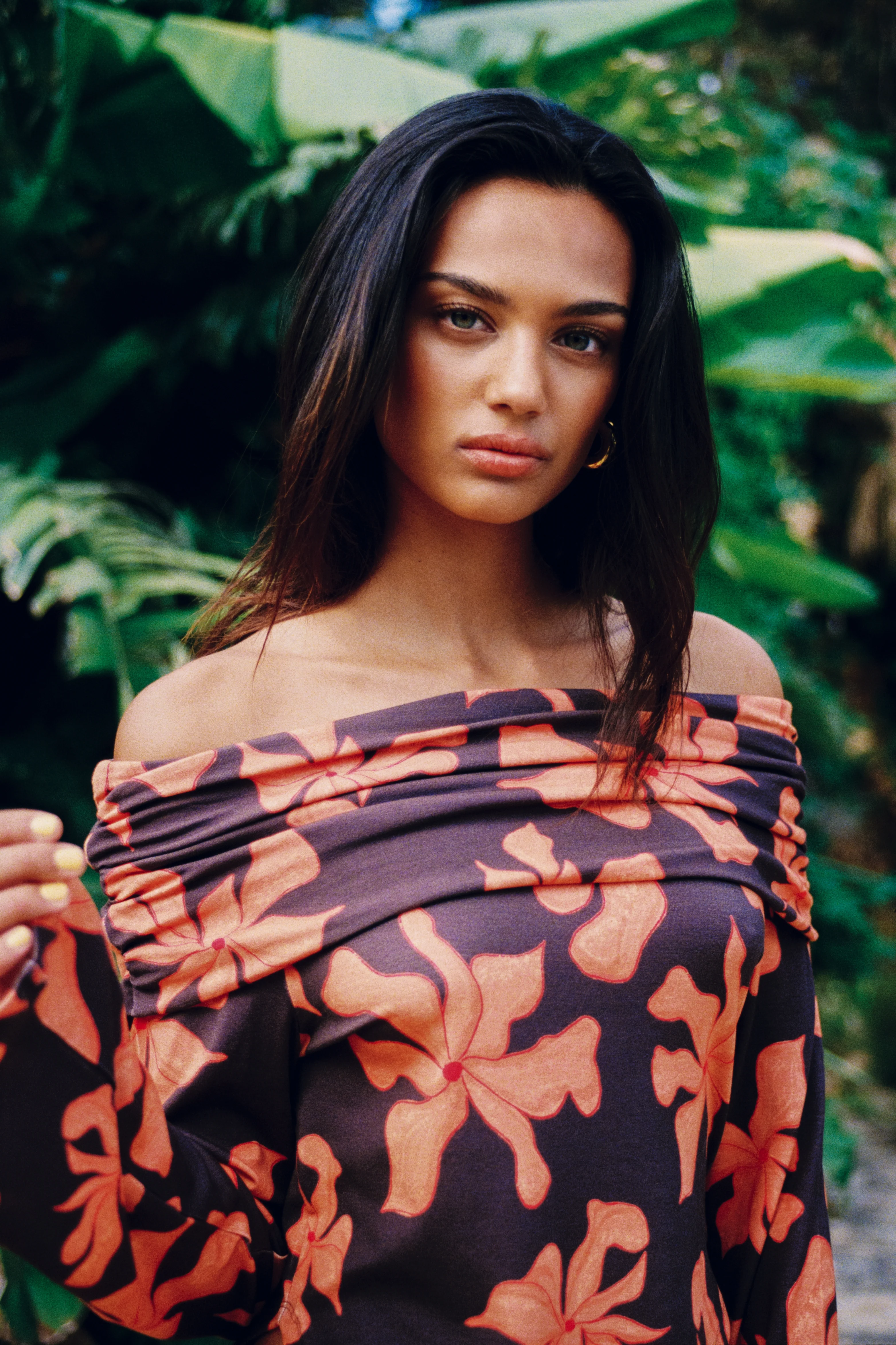 Top Jesse Wild Flower Orange SS6T505 - Image 7