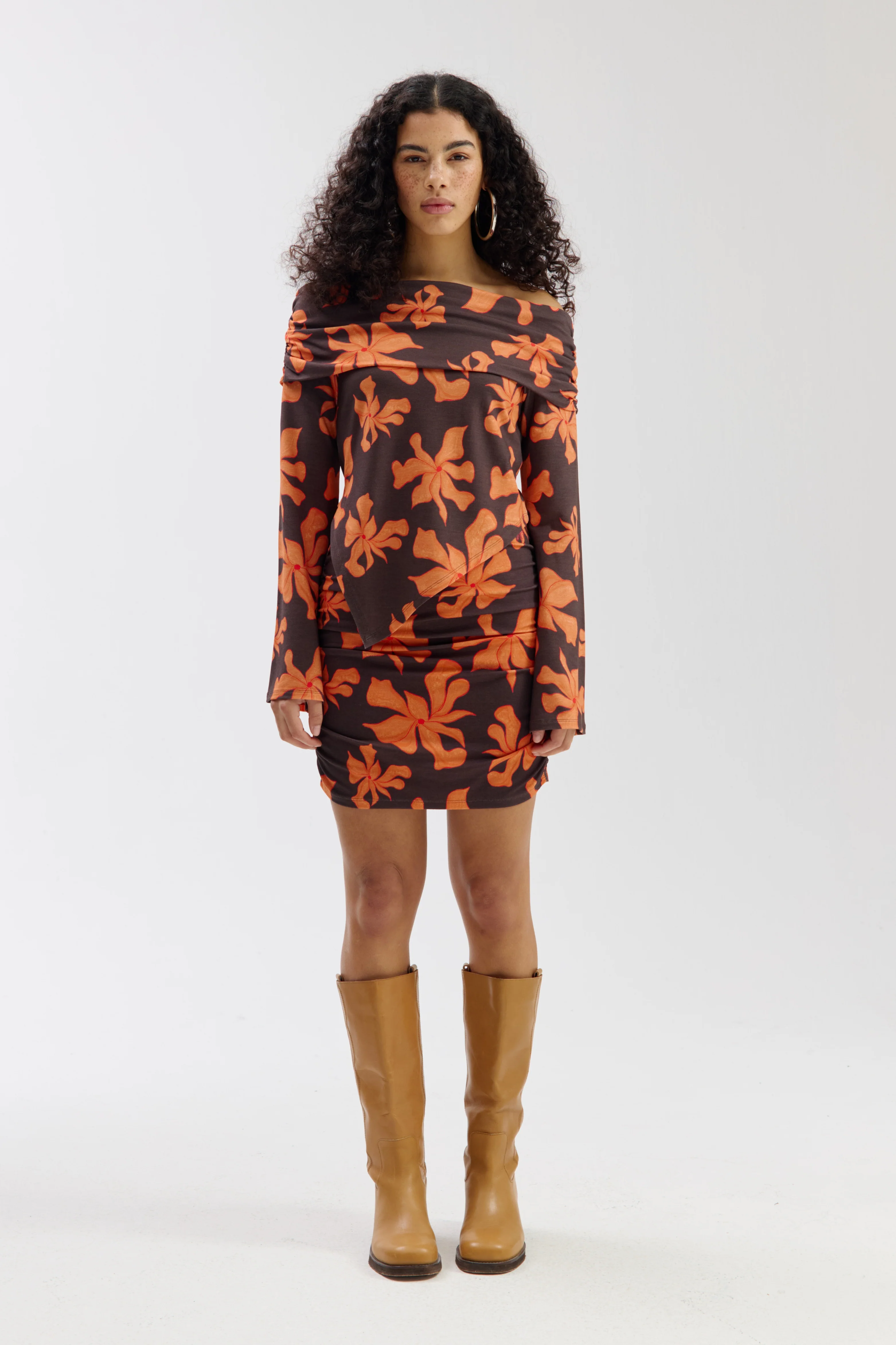 Top Jesse Wild Flower Orange SS6T505 - Image 9